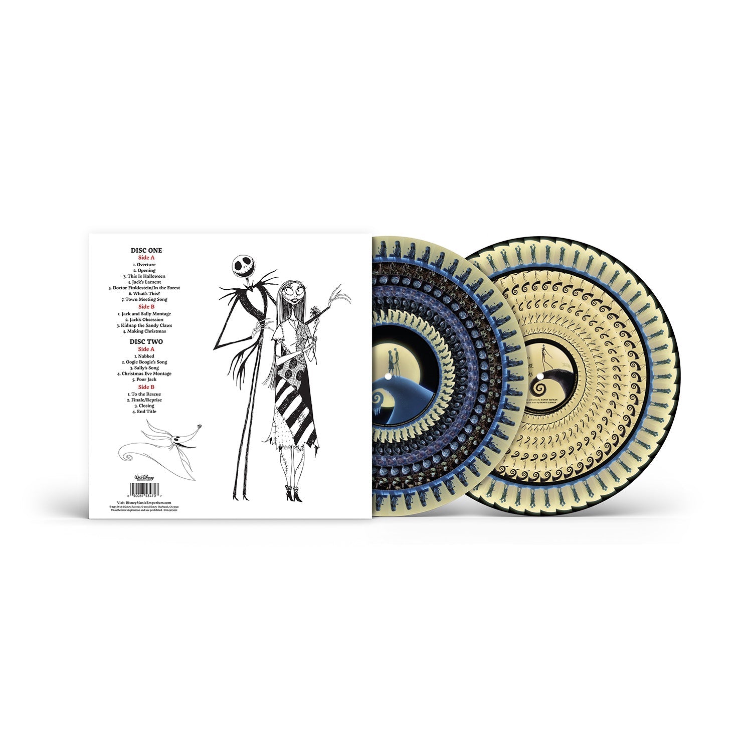 The Nightmare Before Christmas: Limited Zoetrope Vinyl 2LP