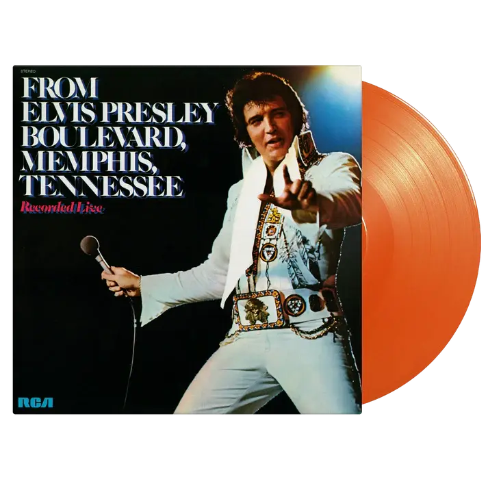 From Elvis Presley Boulevard Memphis: Orangle Vinyl LP