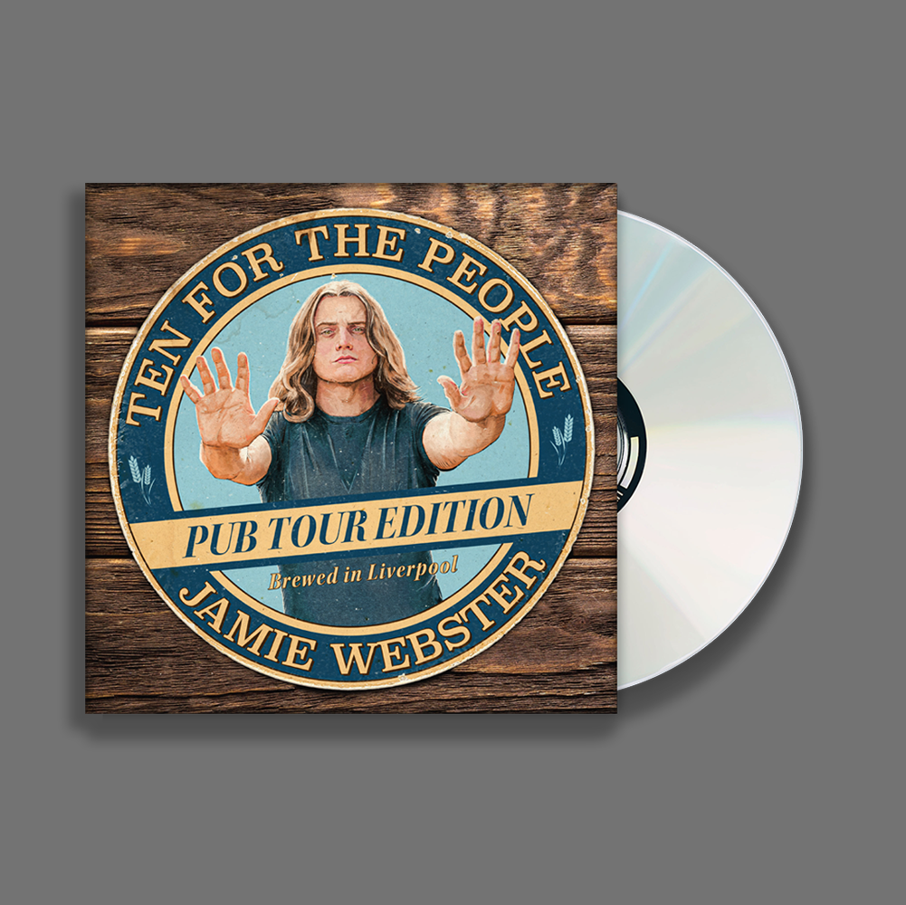 10 For The People: Exclusive Pub Tour CD, Transparent Clear Vinyl LP + Signed Print