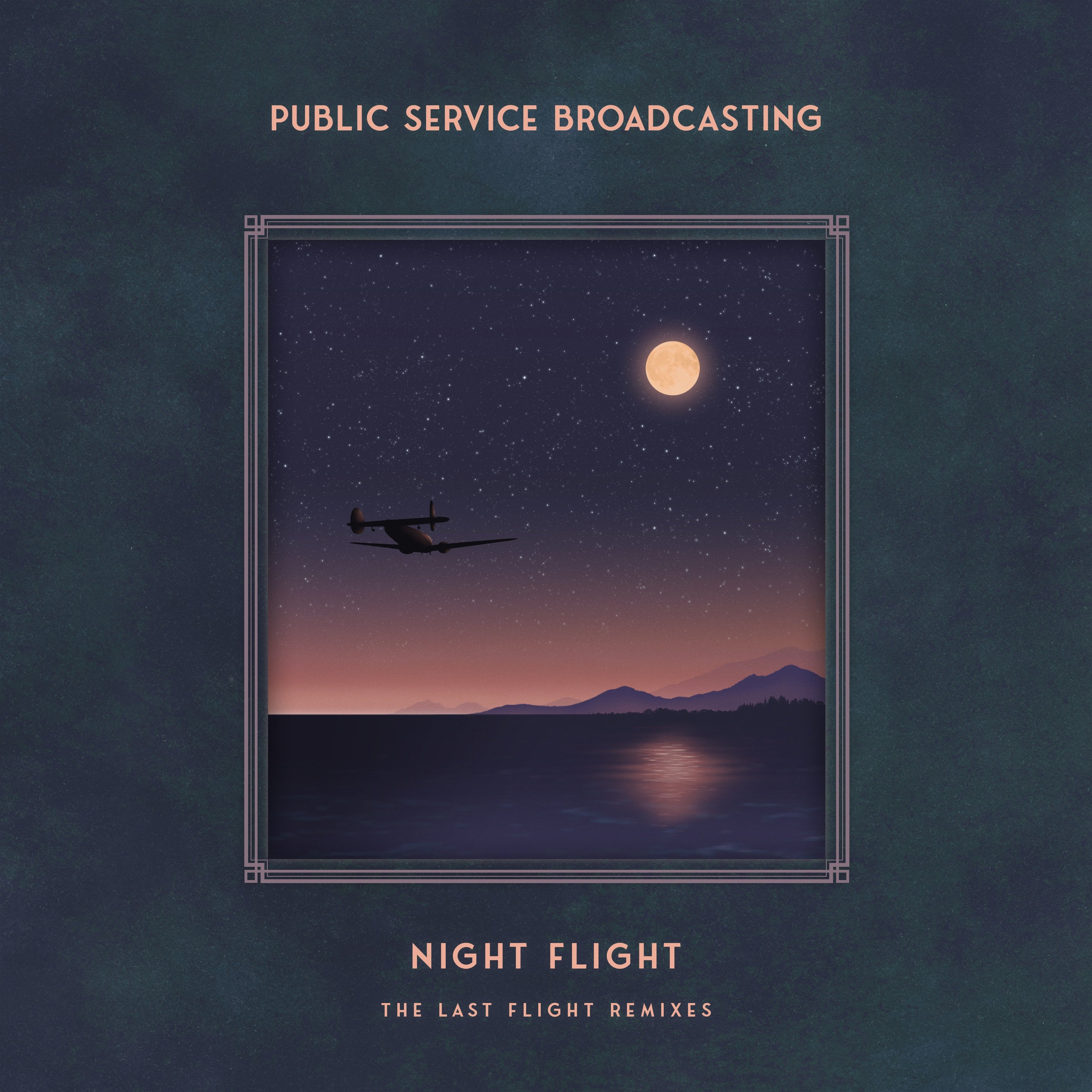 Night Flight - The Last Flight Remixes: Midnight Blue Vinyl LP & Signed Print