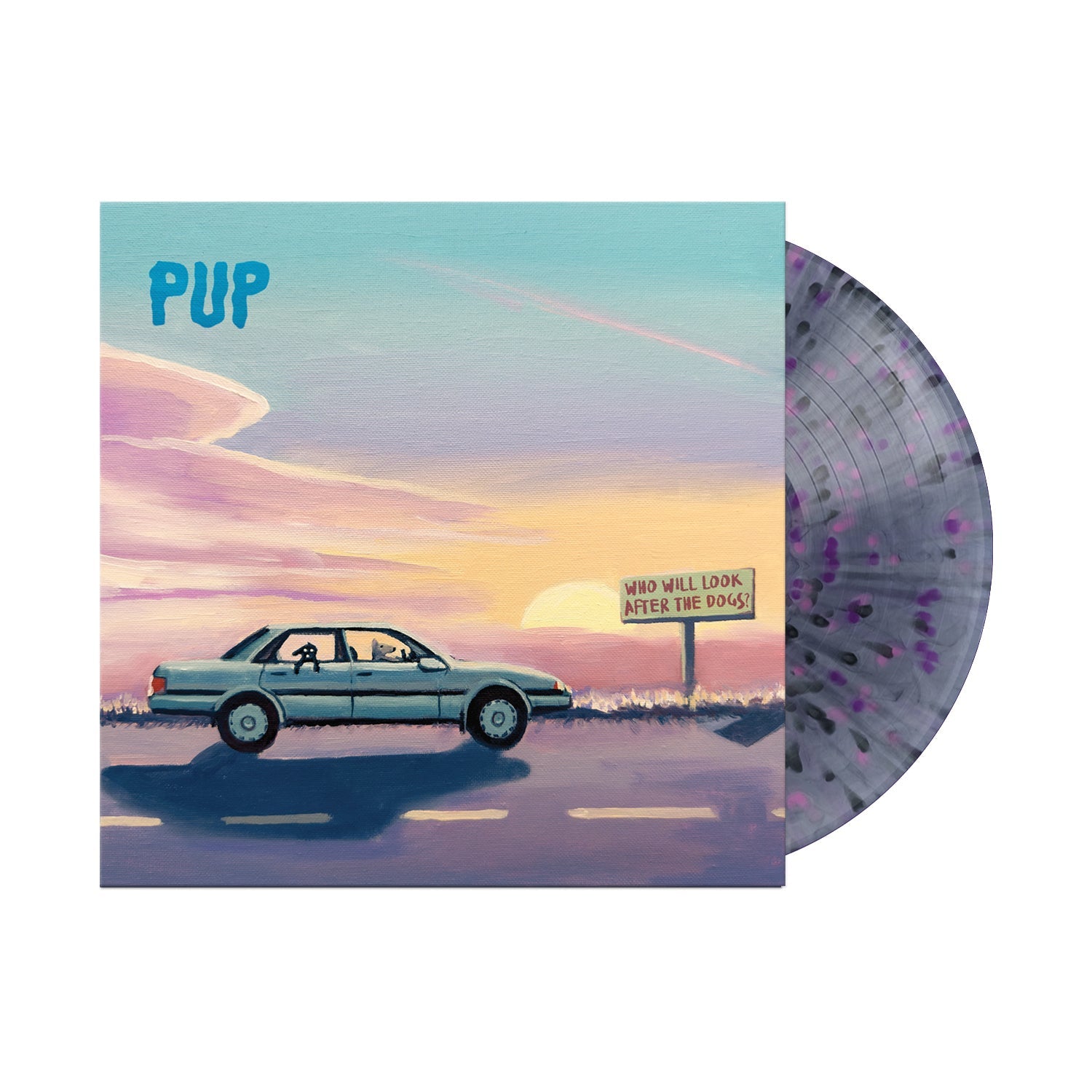 Who Will Look After The Dogs?: Limited Black Smoke with Black, Pink & Purple Splatter Vinyl LP