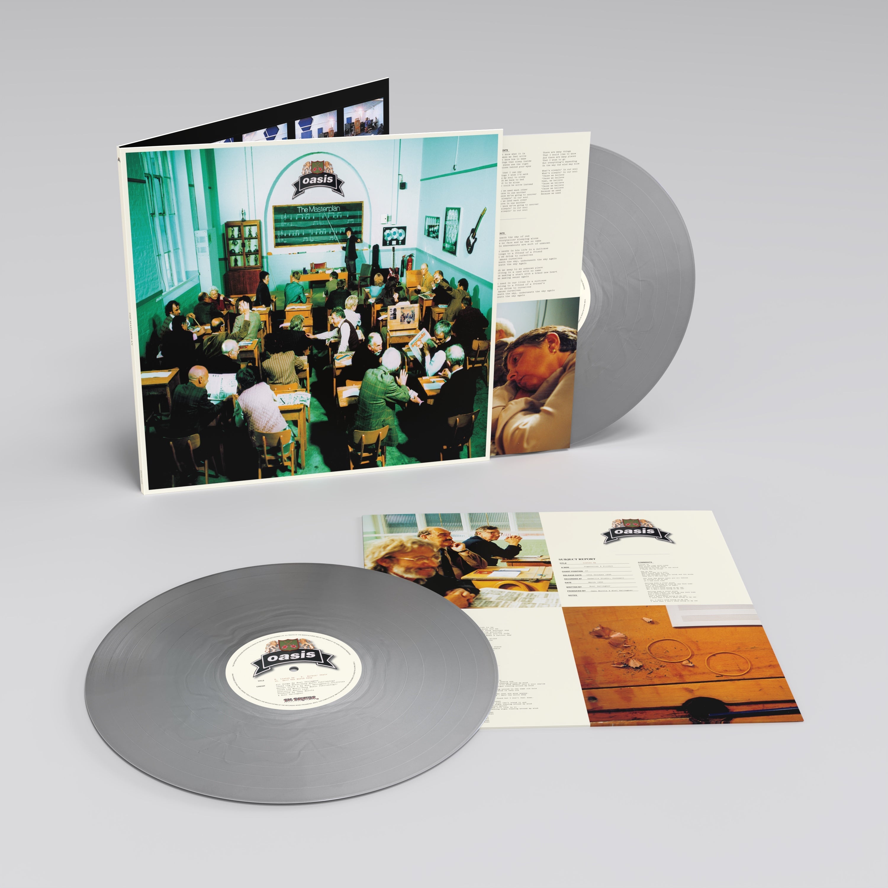 The Masterplan: Limited Silver Vinyl 2LP