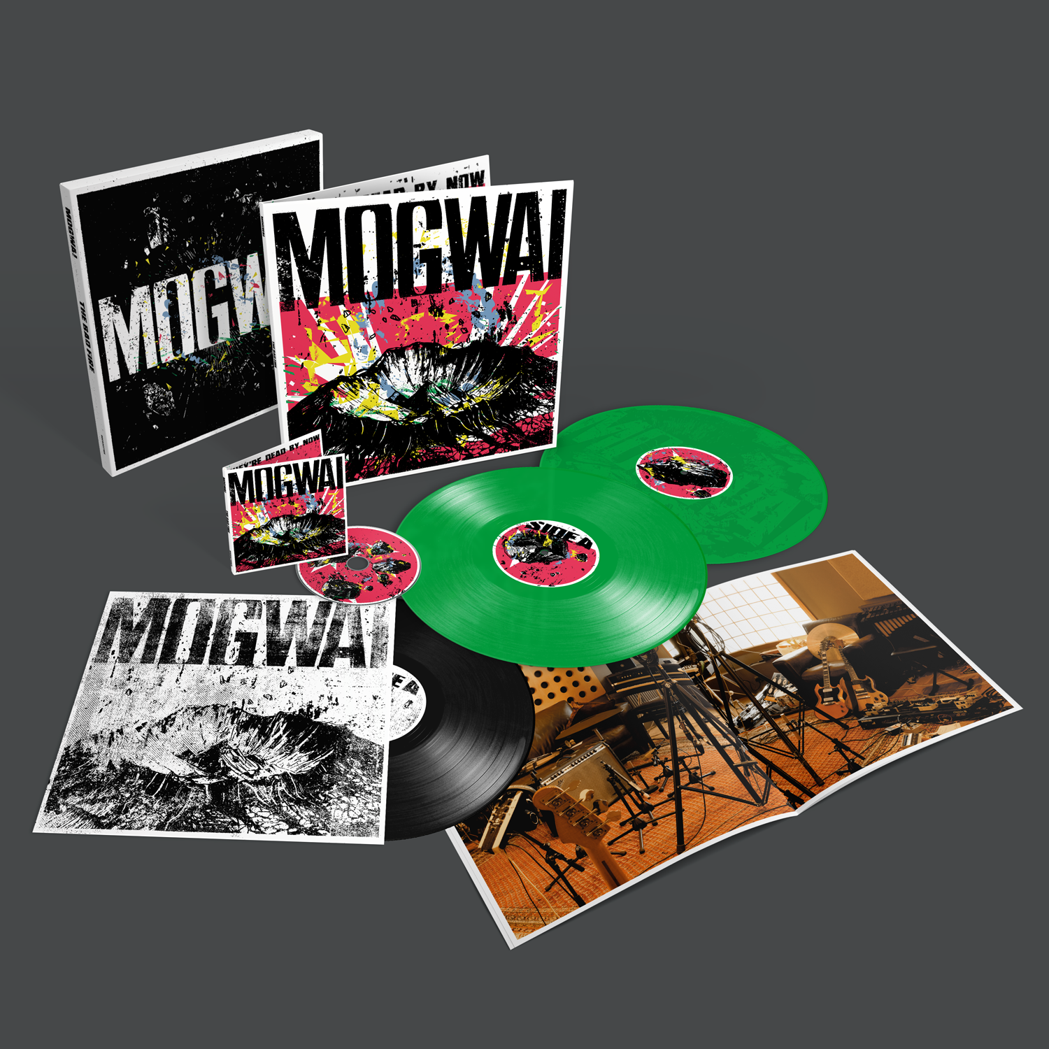 The Bad Fire: Limited Green Vinyl 3LP / CD Box Set + Signed Print