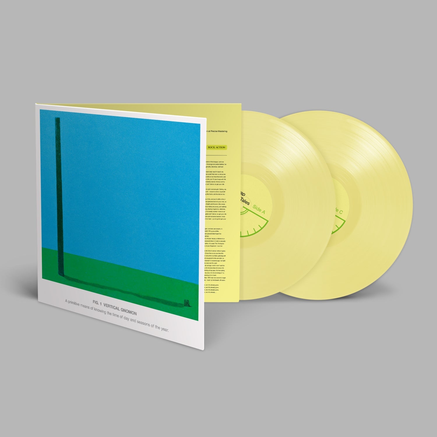 HALF-TOLD TALES: Gatefold Yellow Vinyl 2LP & Signed Print