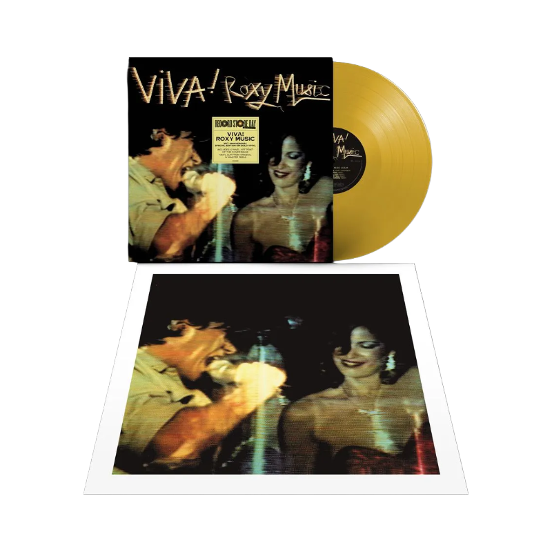Viva! Roxy Music: Gold Colour Vinyl LP [RSD2026]