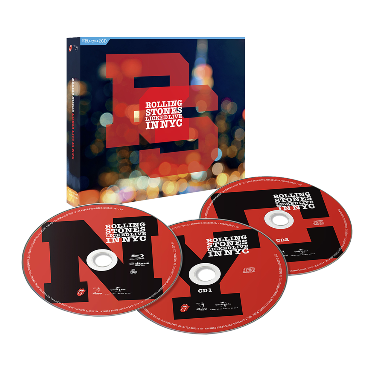 Licked Live In NYC: SD Blu-Ray + 2CD
