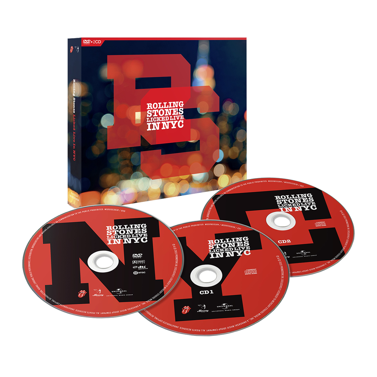 Licked Live In NYC: DVD + 2CD