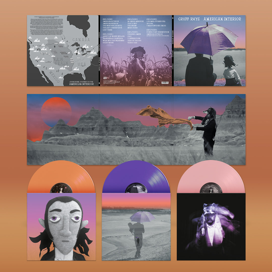 American Interior (2025 Remastered Bonus Edition): Limited Apricot, Purple & Rosé Vinyl 3LP