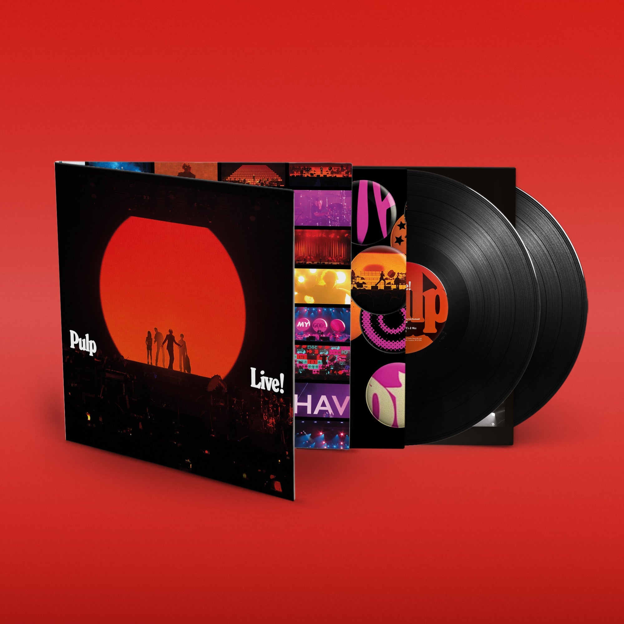 Live! Gatefold Black Vinyl 2LP
