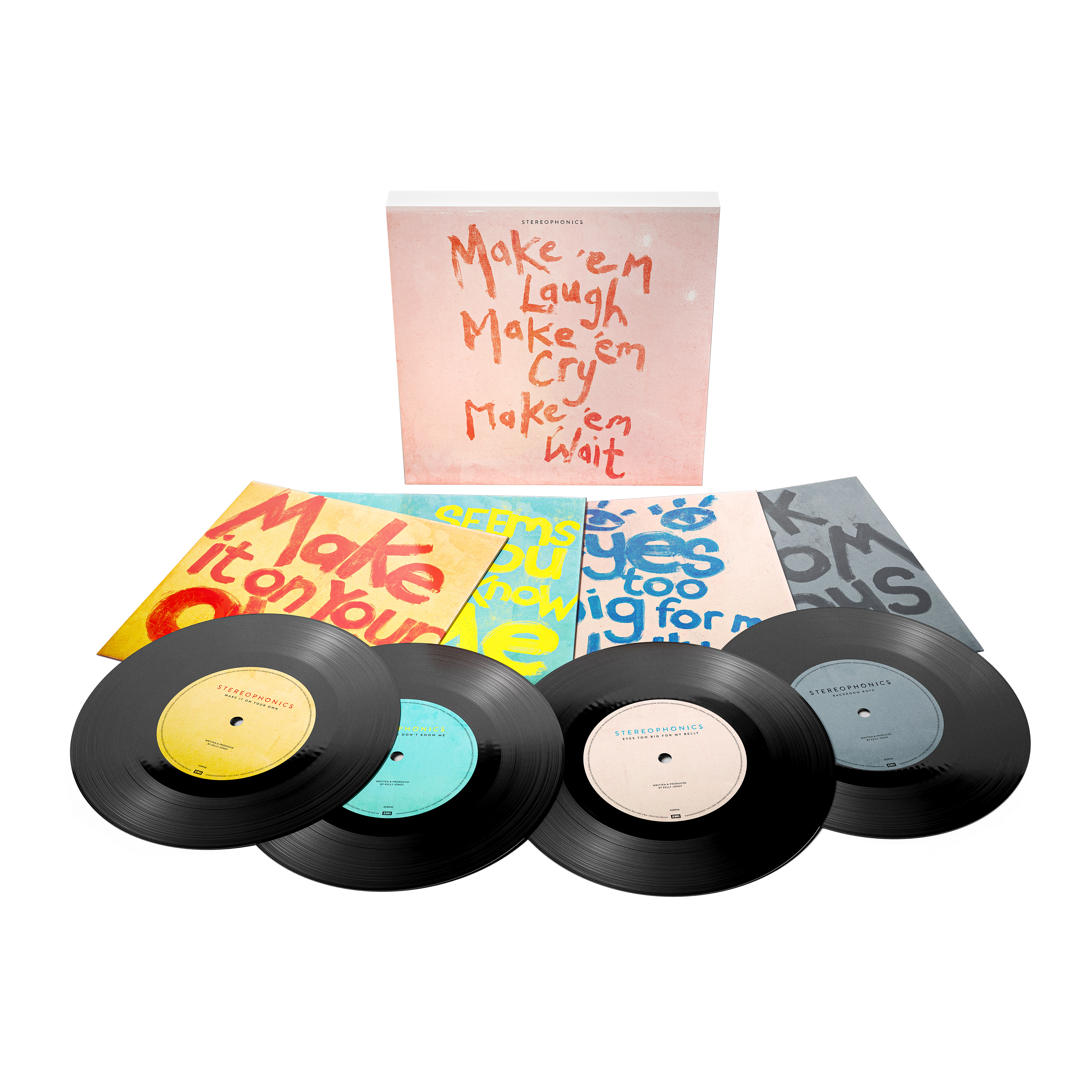 Make 'em Laugh, Make 'em Cry, Make 'em Wait - 7" Box Set