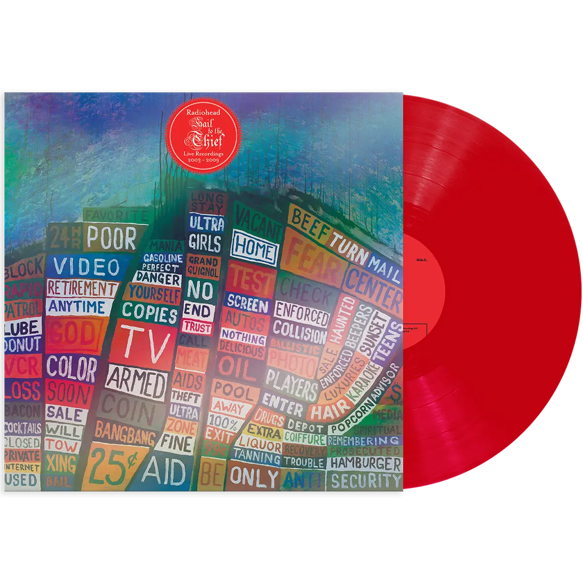 Hail To The Thief (Live Recordings 2003-2009): Translucent Red Vinyl LP