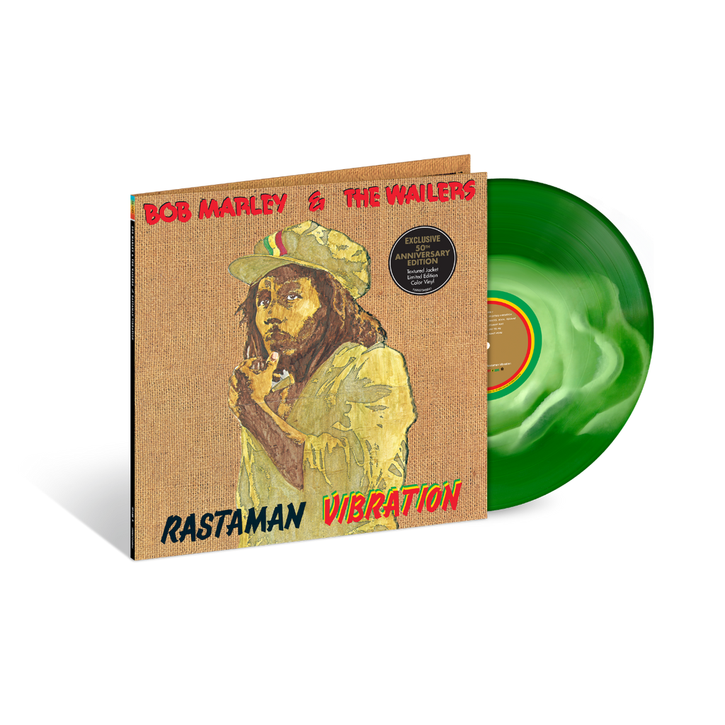 Rastaman Vibration: Exclusive Canvas Wrapped Green Vinyl LP