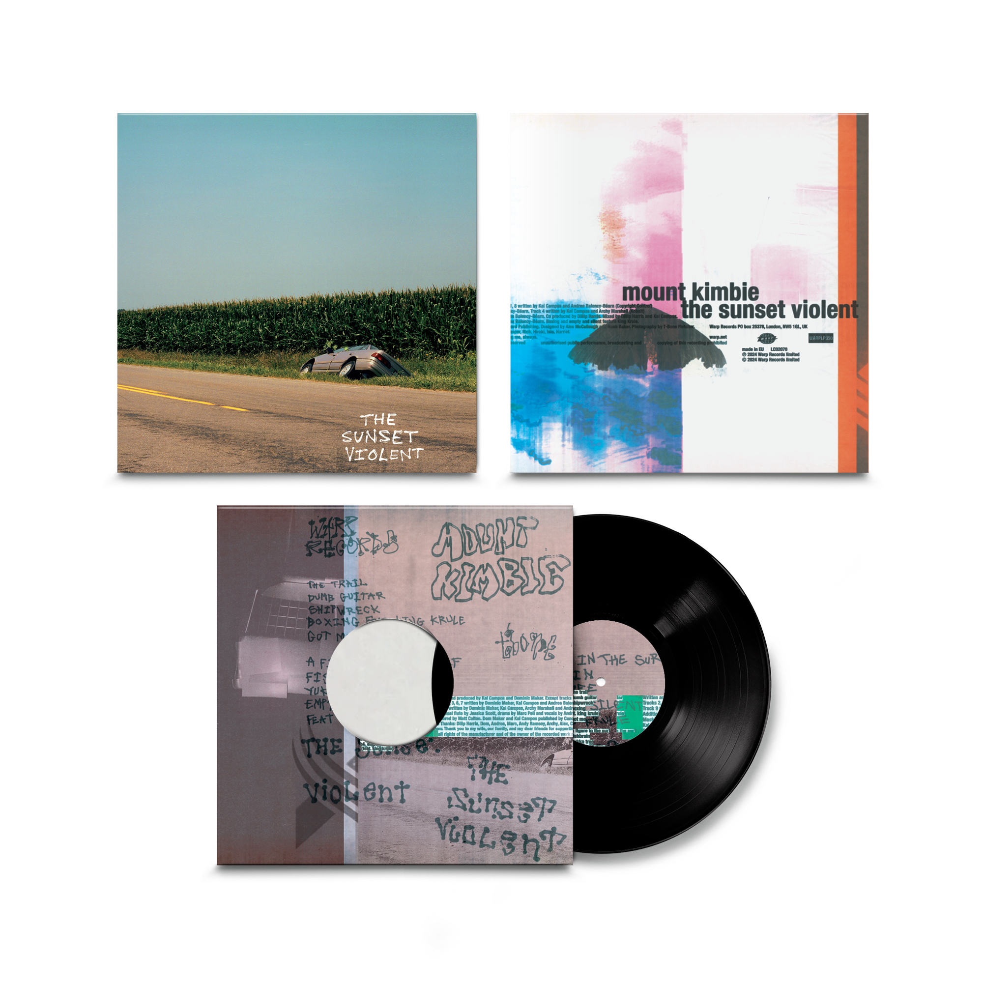 The Sunset Violent: Vinyl LP + Signed Print