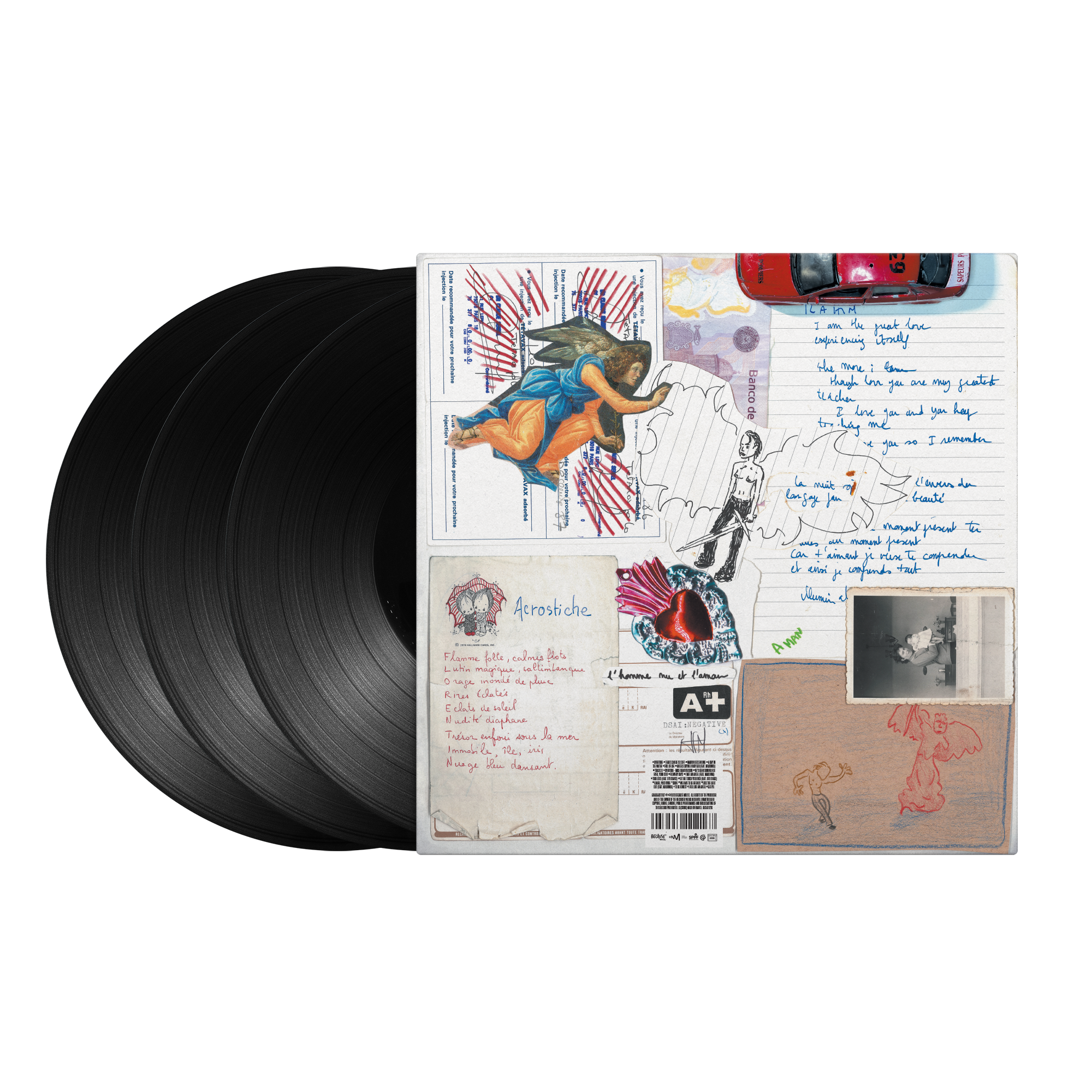 PARANOÏA, ANGELS, TRUE LOVE: 180gm Vinyl 3LP