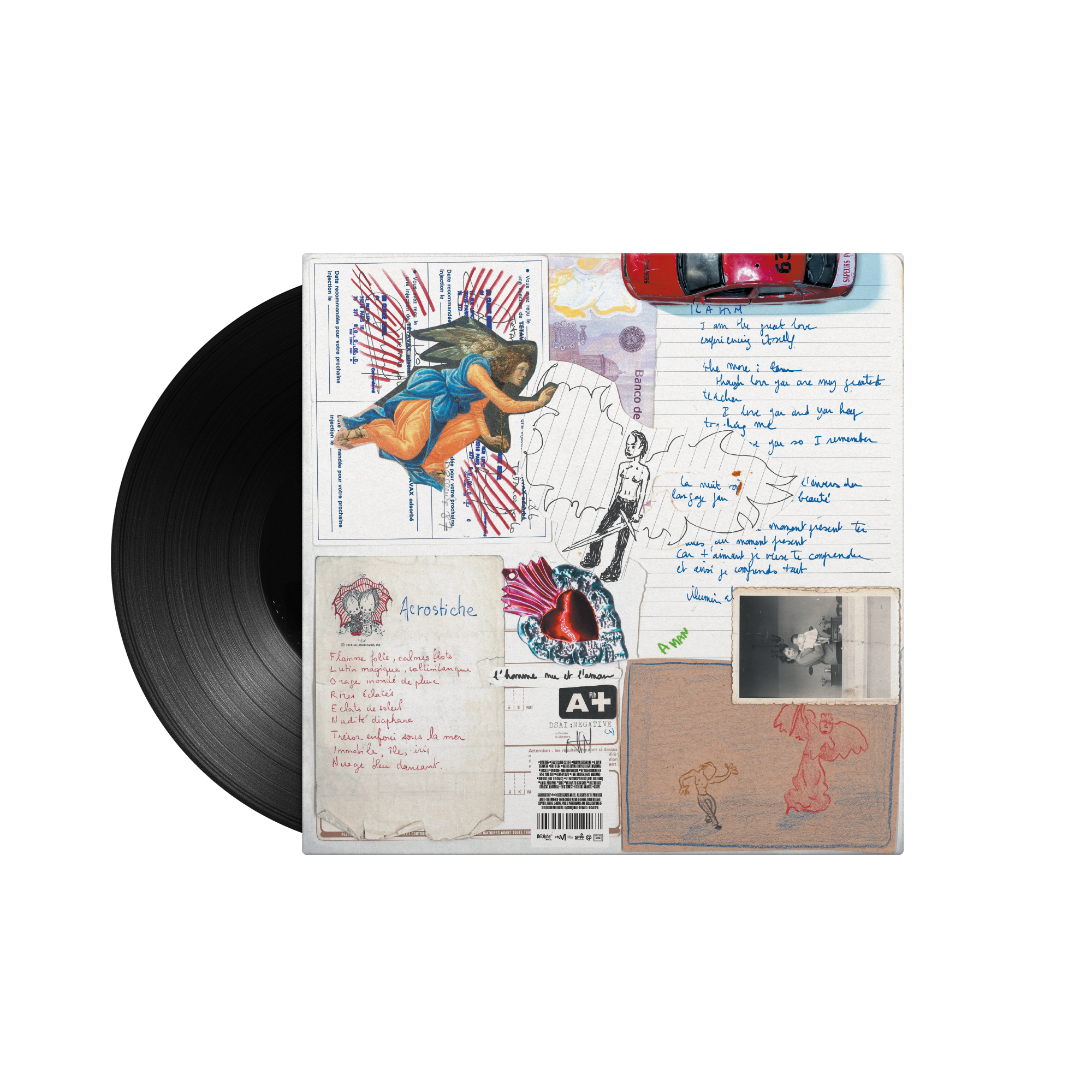PARANOÏA, ANGELS, TRUE LOVE: 180gm Vinyl LP