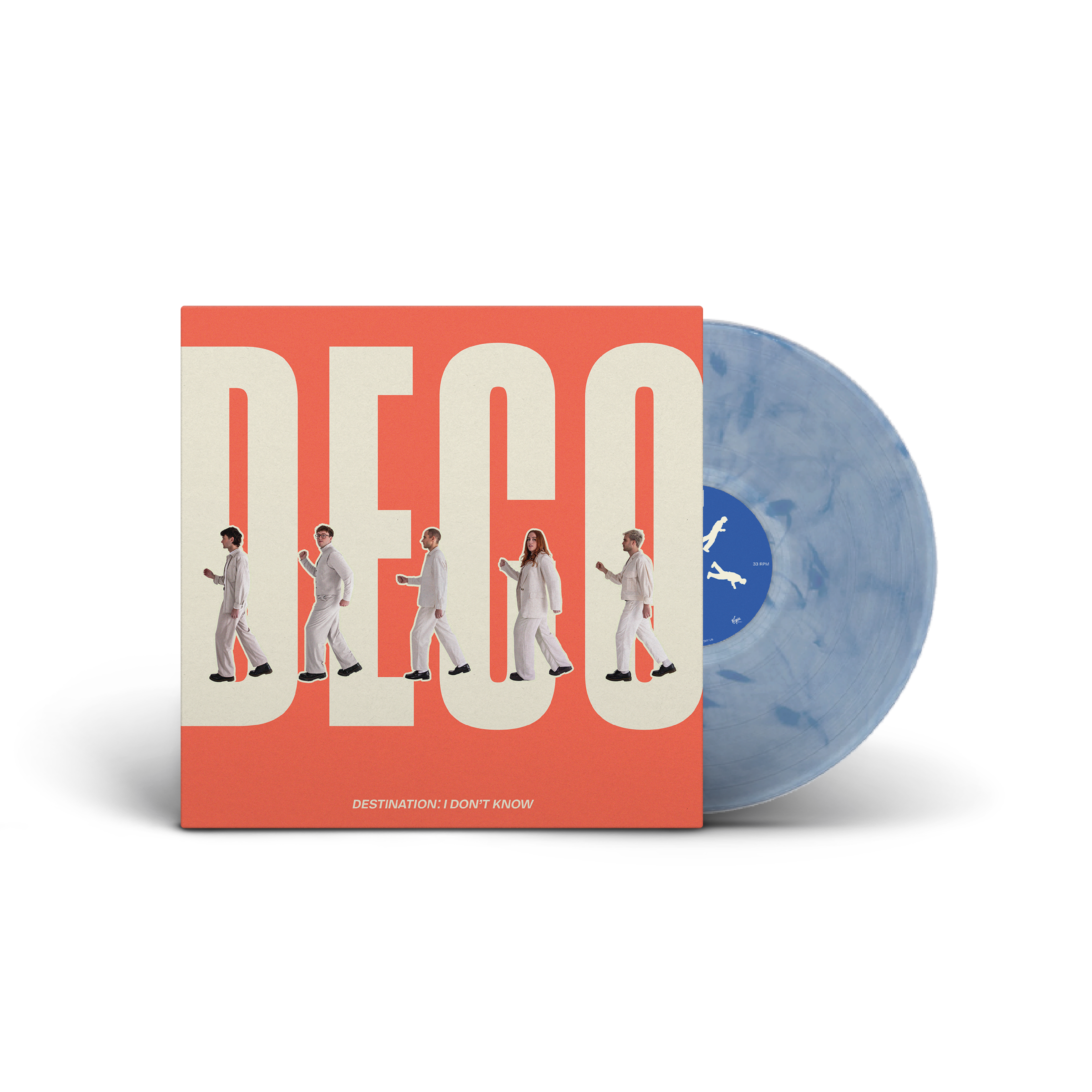 Destination - I Don't Know: Transparent Blue Splatter LP