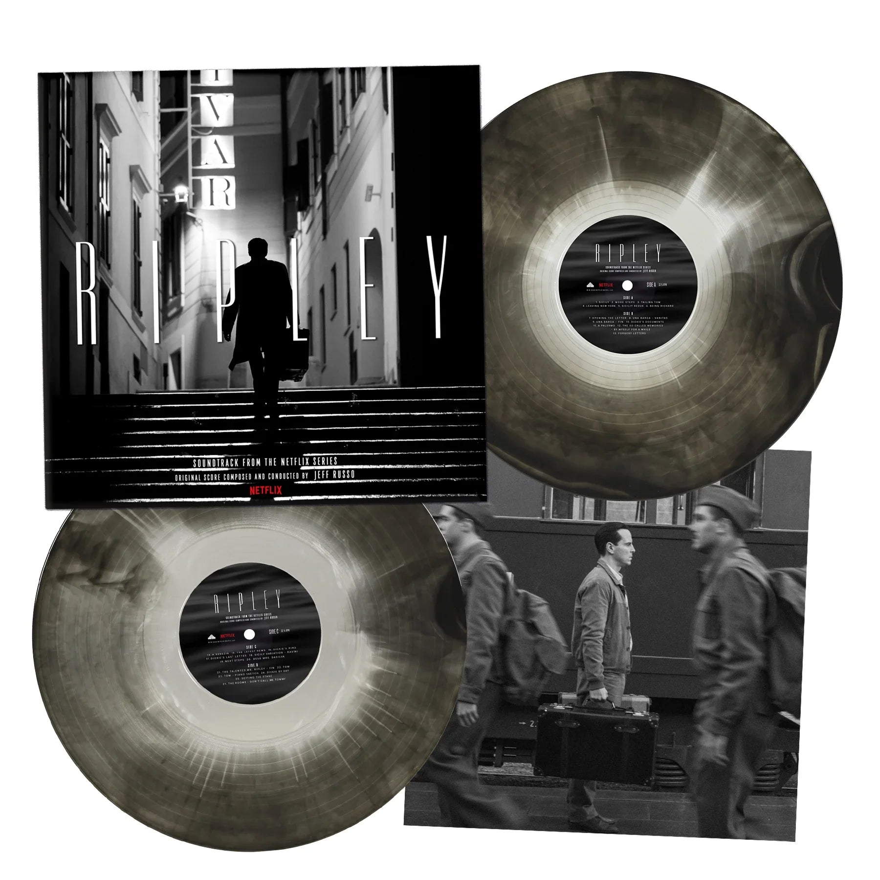 Ripley (OST): Crystal / Black Swirl Vinyl 2LP