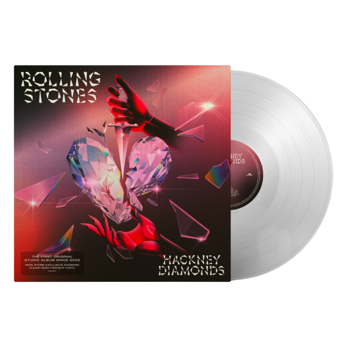 Hackney Diamonds: Clear Vinyl LP