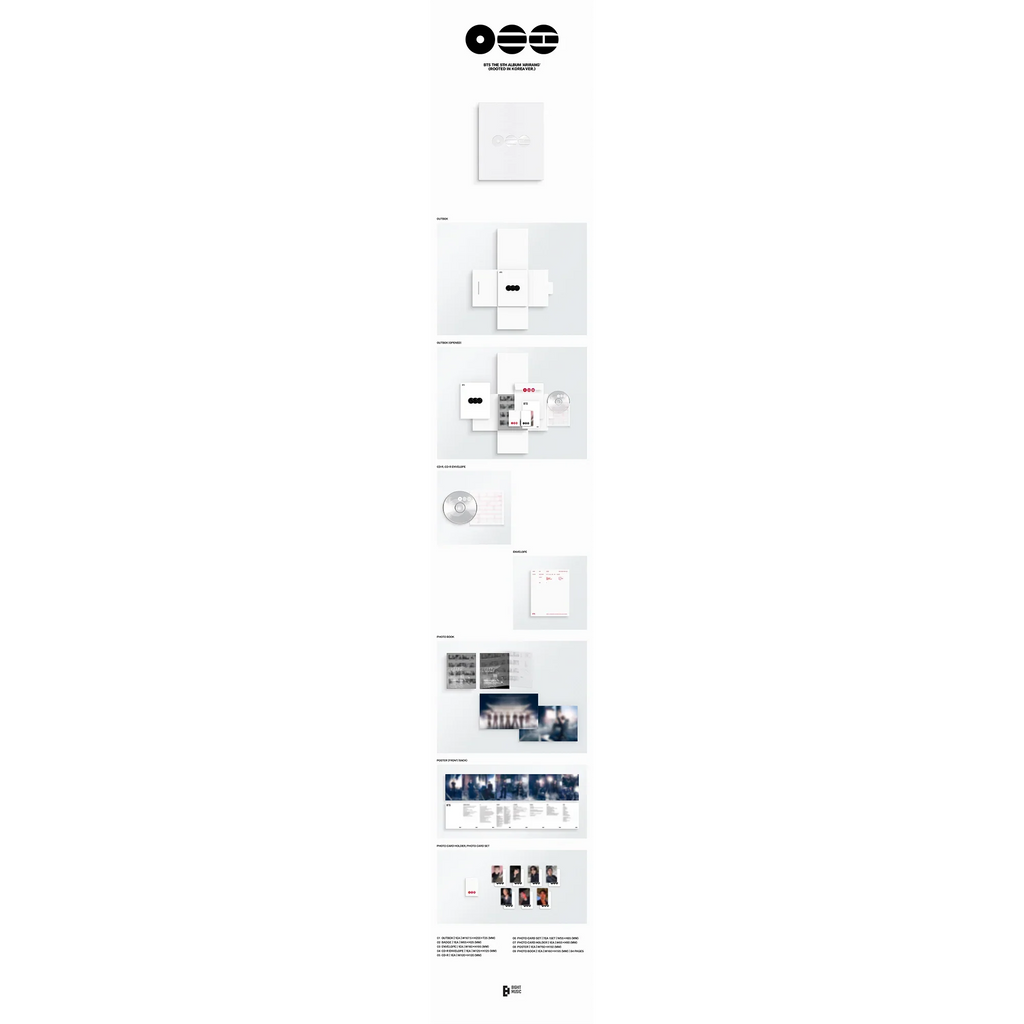BTS The 5th Album 'ARIRANG' (Rooted in Korea Ver.)