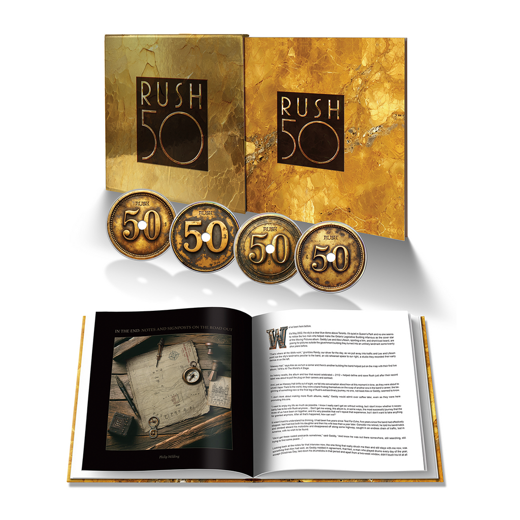 Rush 50: Super Deluxe 7LP + 4CD Boxset