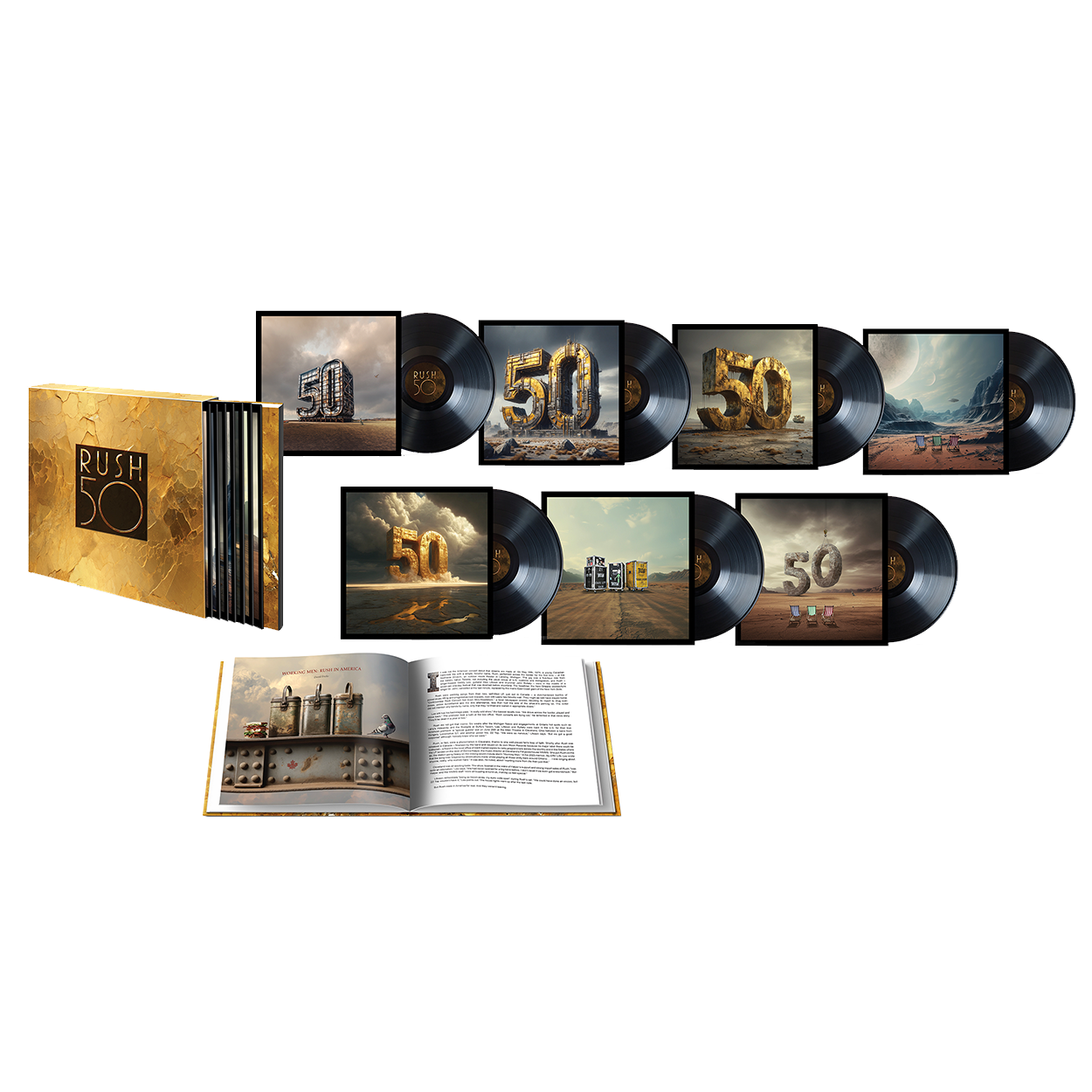 Rush 50: 7LP Boxset
