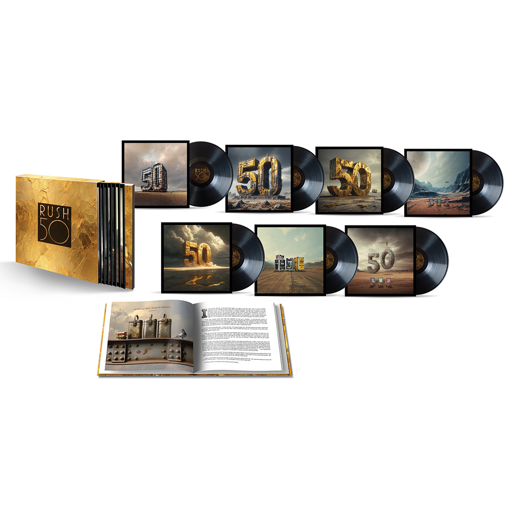 Rush 50: Super Deluxe 7LP + 4CD Boxset