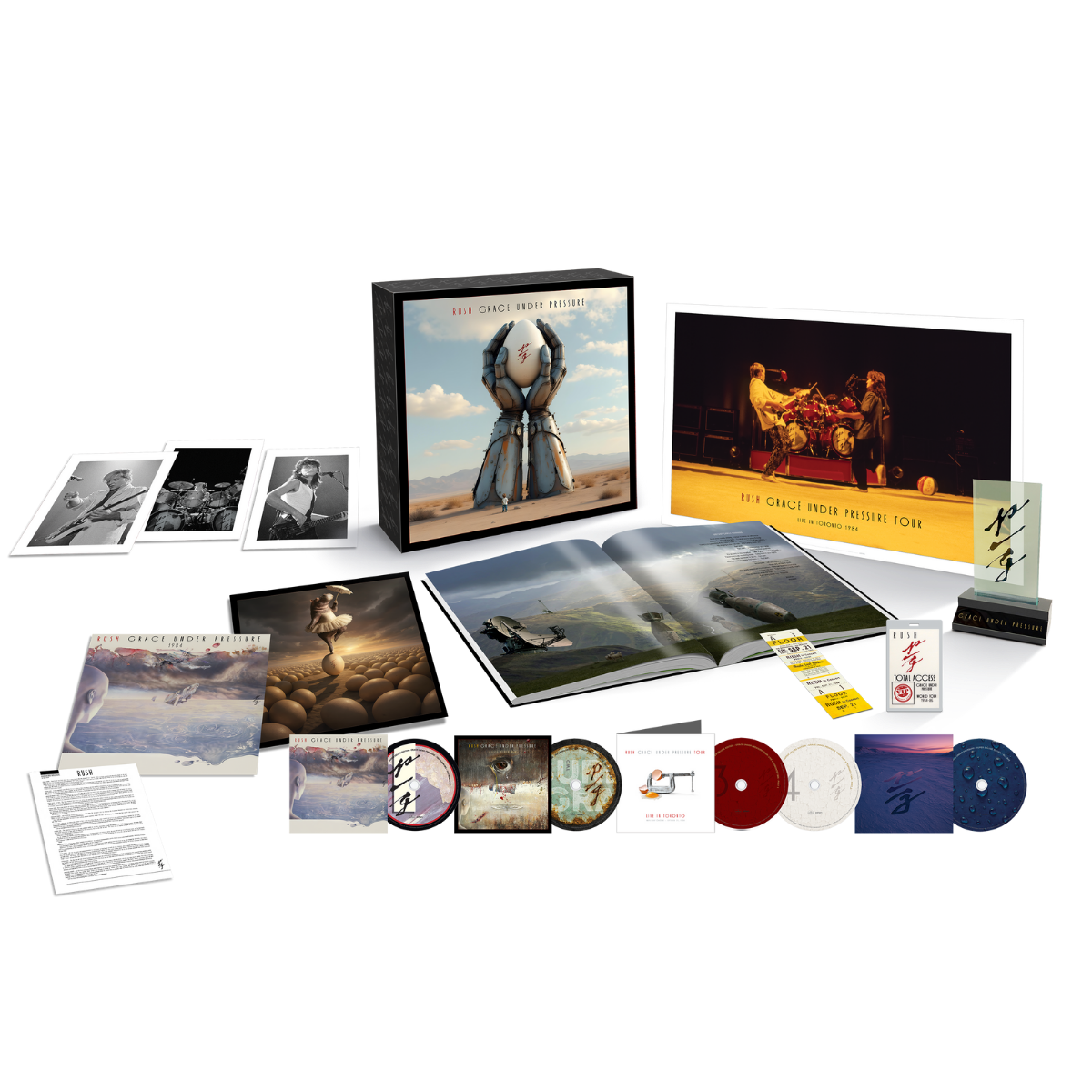 Grace Under Pressure Super Deluxe 4CD + Blu-ray Box Set