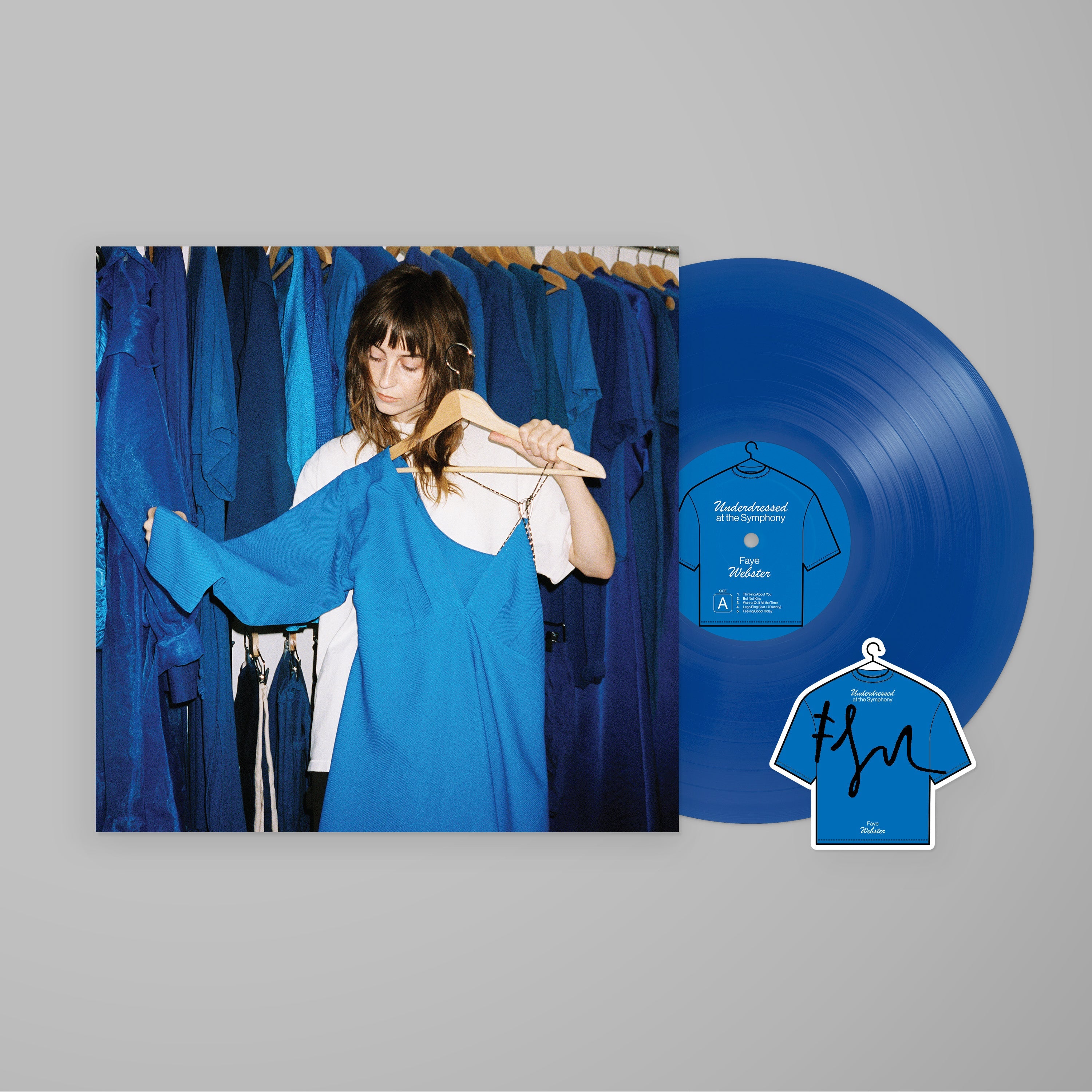 Underdressed at the Symphony: Limited 'Faye Blue' Vinyl LP (w/ Signed Insert)