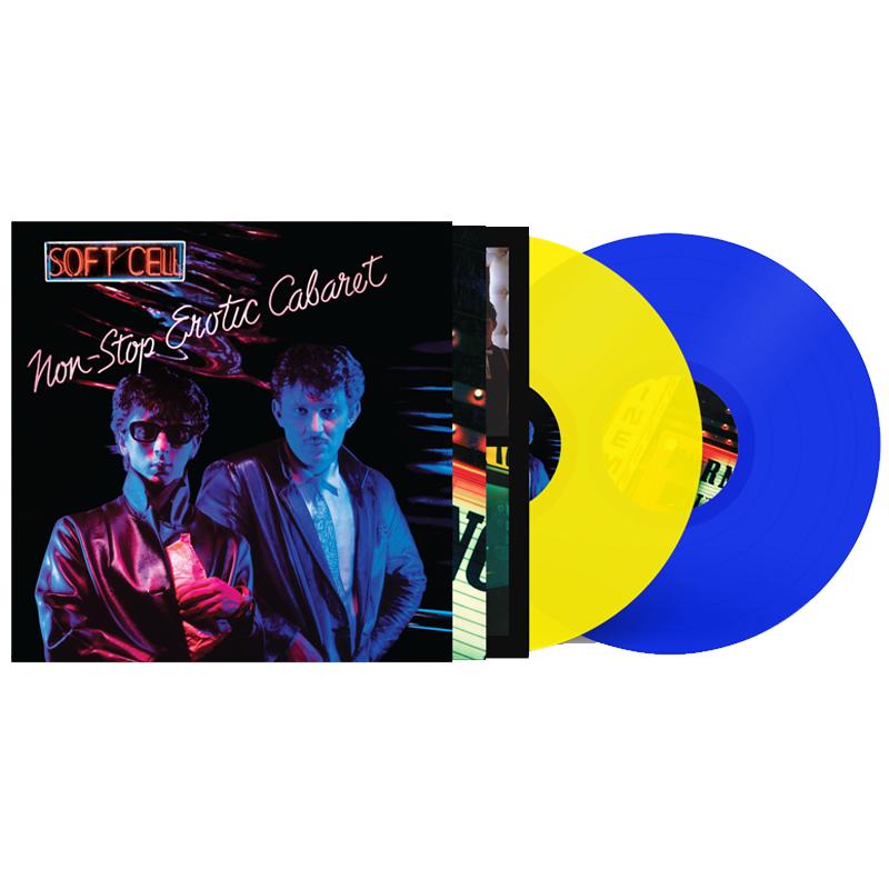 Non-Stop Erotic Cabaret: Exclusive Gatefold Yellow & Blue Vinyl 2LP