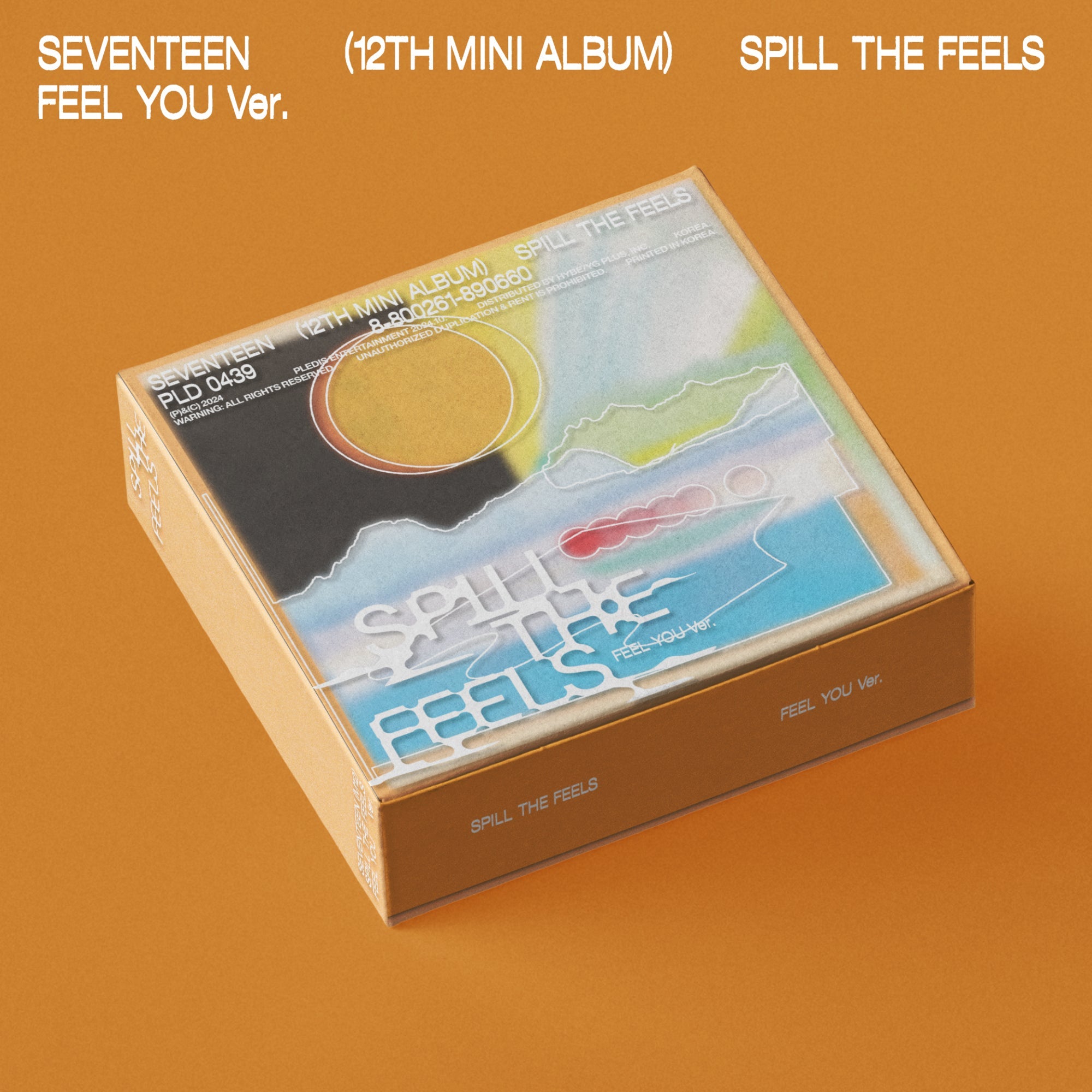 SPILL THE FEELS (FEEL YOU Ver.): CD