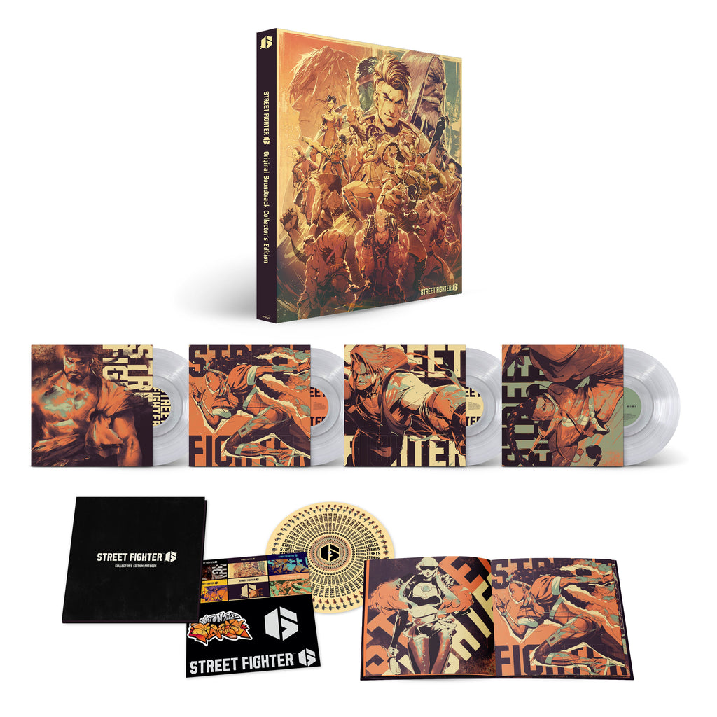 Street Fighter 6 (Original Video Game Soundtrack): Limited Collectors Edition Vinyl 4LP Boxset