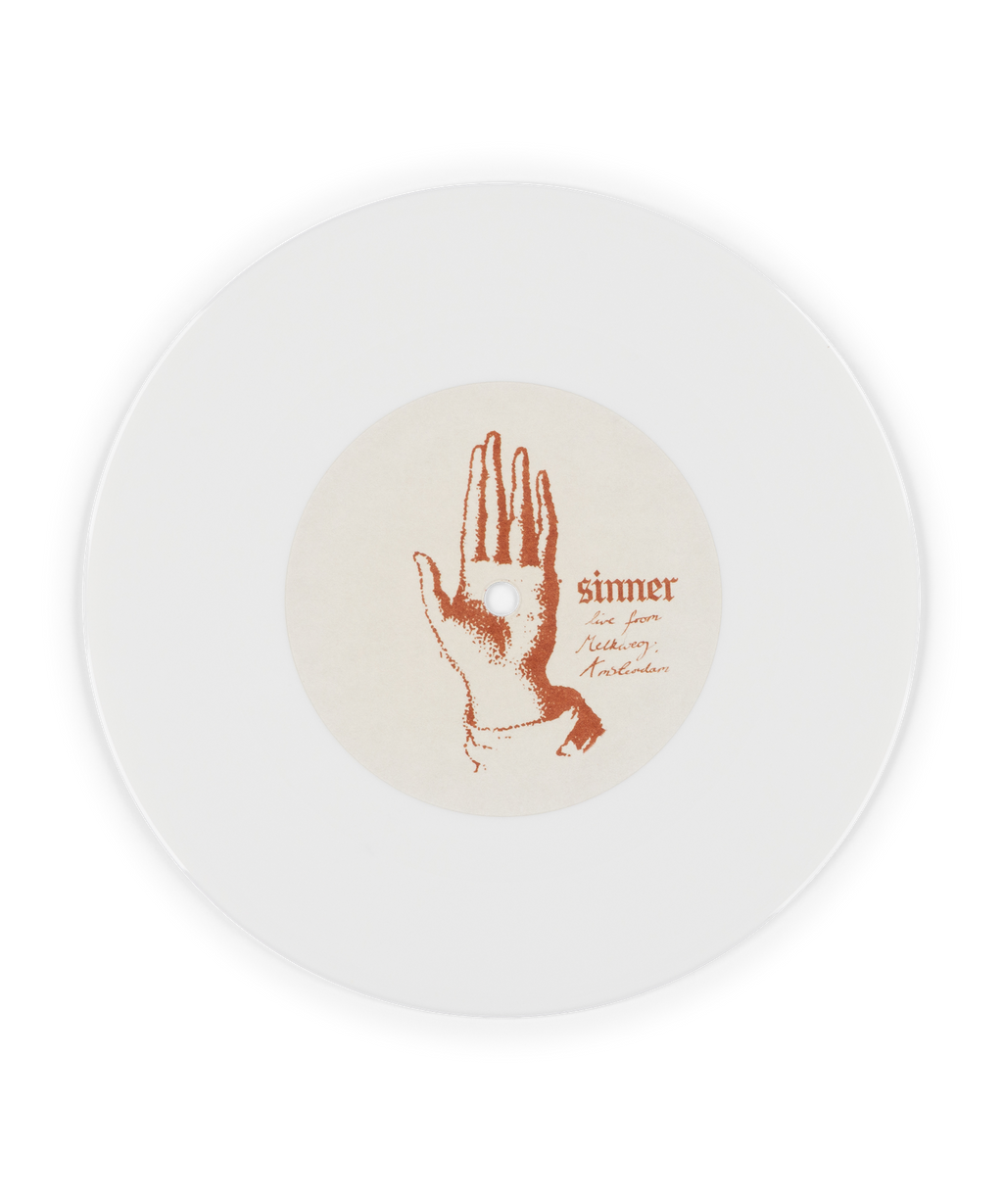 Sinner: Limited White Vinyl 7" Single
