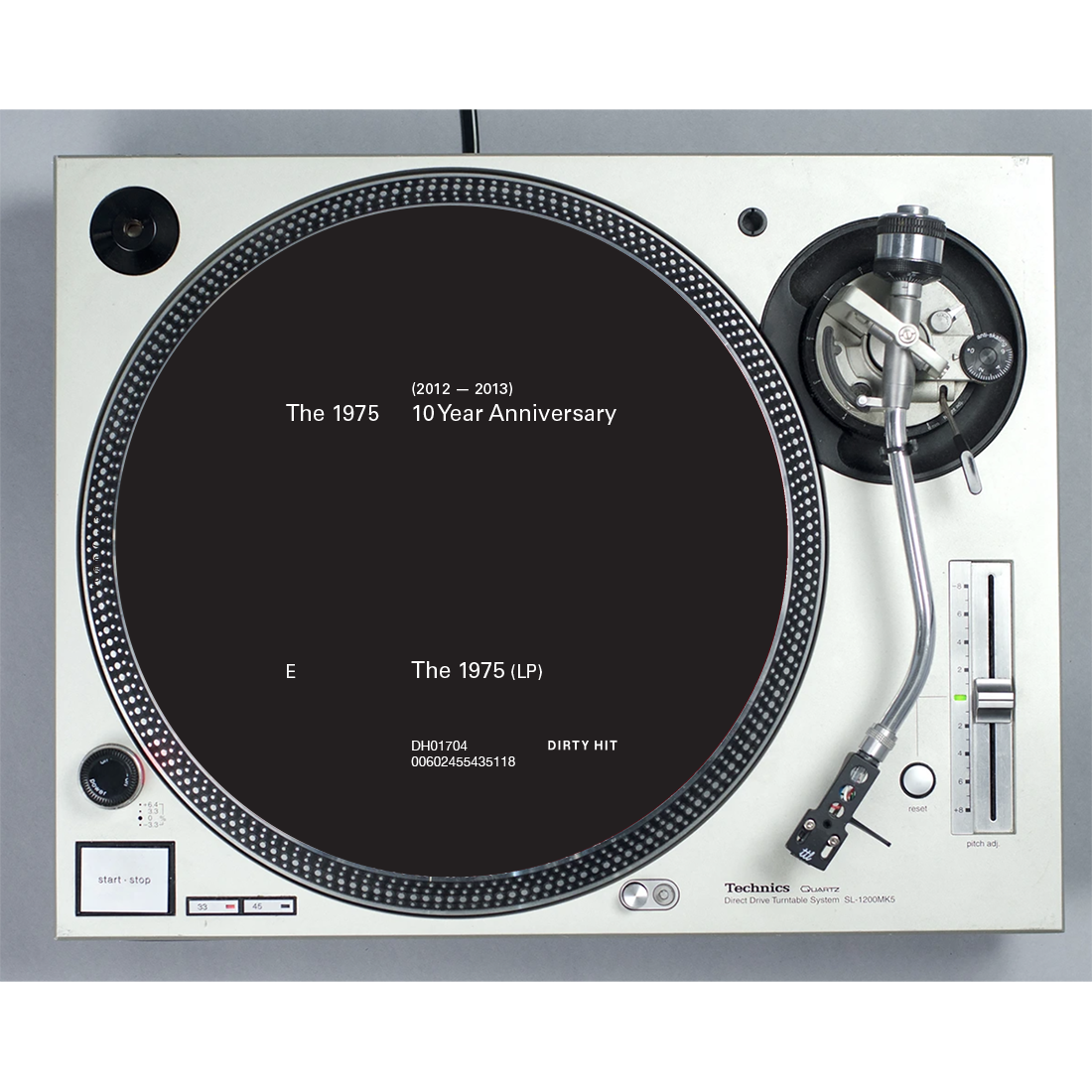 The 1975 (10th Anniversary Edition): Clear Vinyl 2LP + 10YR Slipmat Bundle