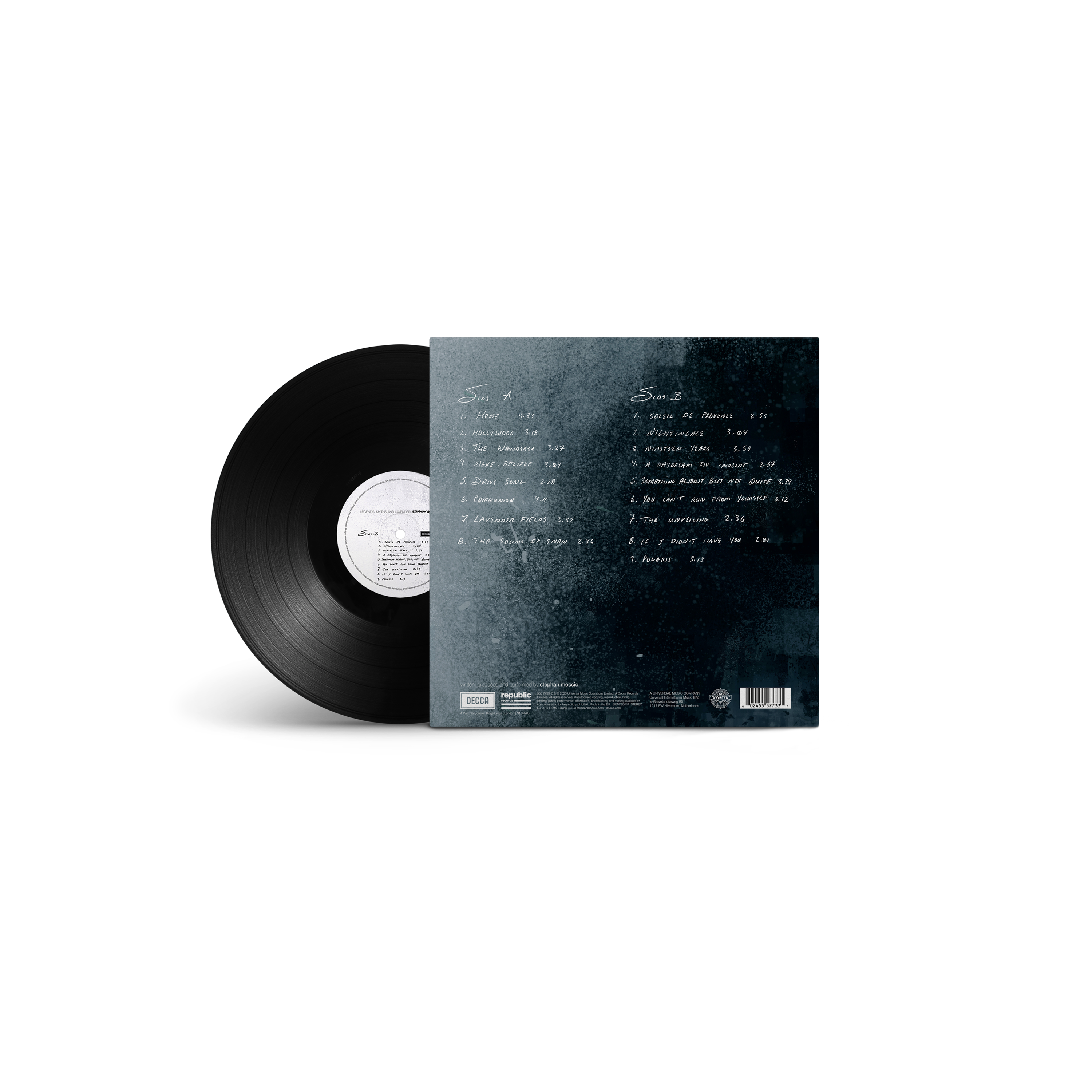 Legends, Myths and Lavender: Vinyl LP