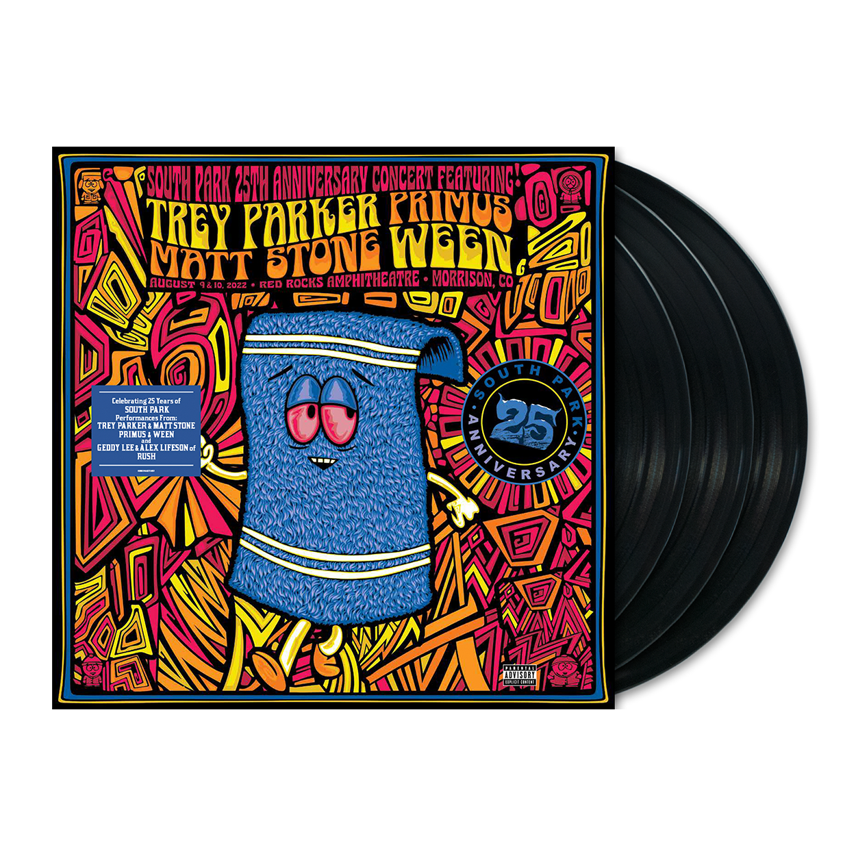 South Park 25th Anniversary Concert: Vinyl 3LP