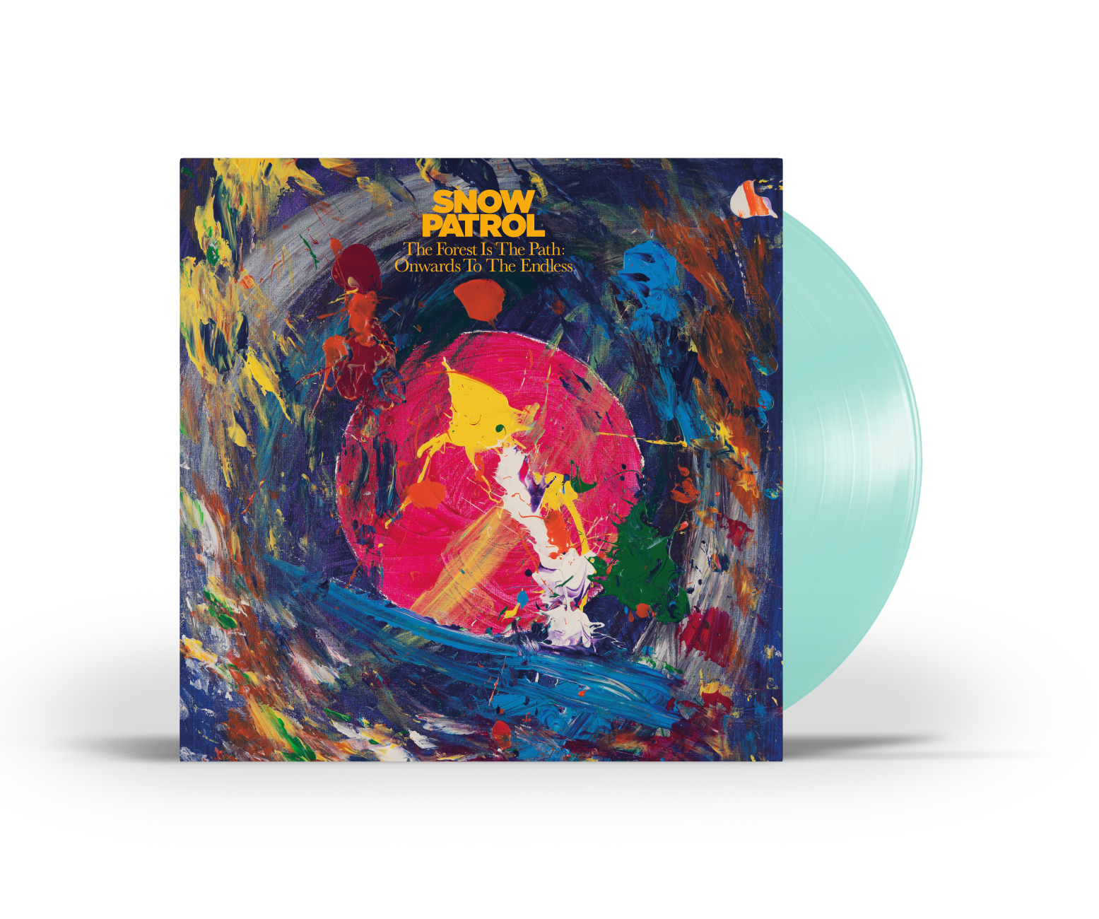 The Forest Is The Path: Onwards To The Endless 12" EP - Coke Bottle Clear Vinyl