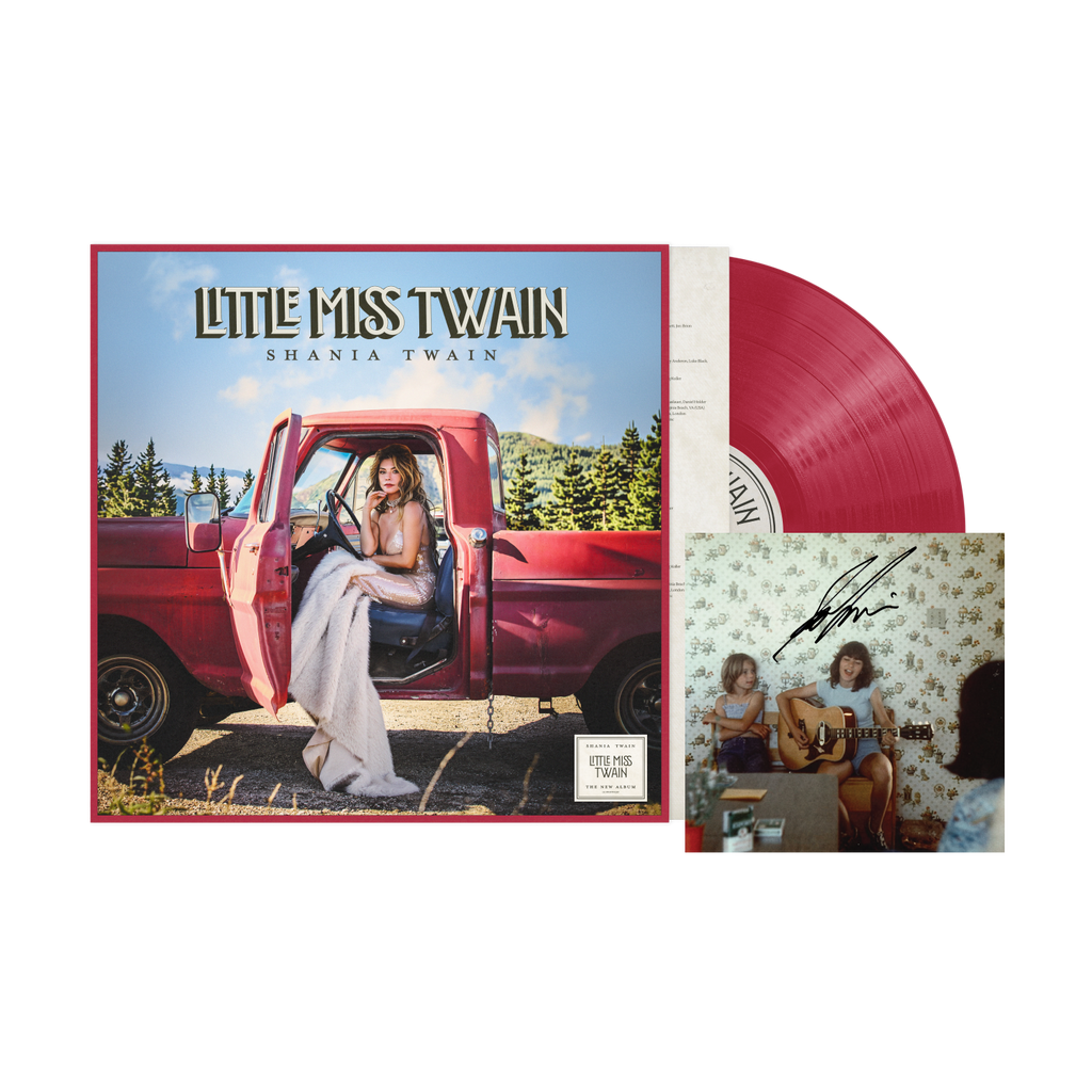 Little Miss Twain: Rosie Red Vinyl LP & Signed Print
