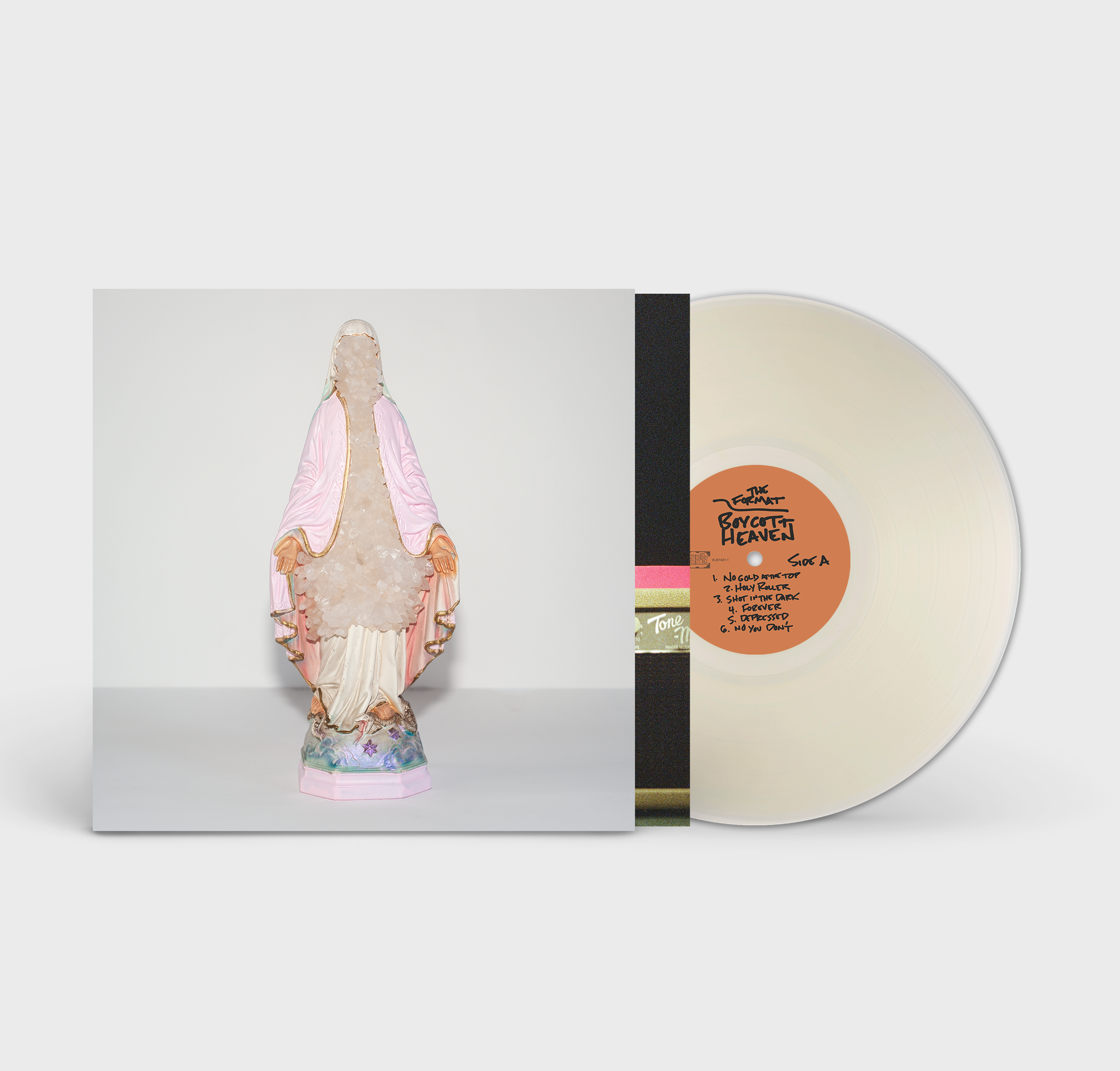 Boycott Heaven: Translucent Swiss Coffee Vinyl LP in Gatefold Jacket
