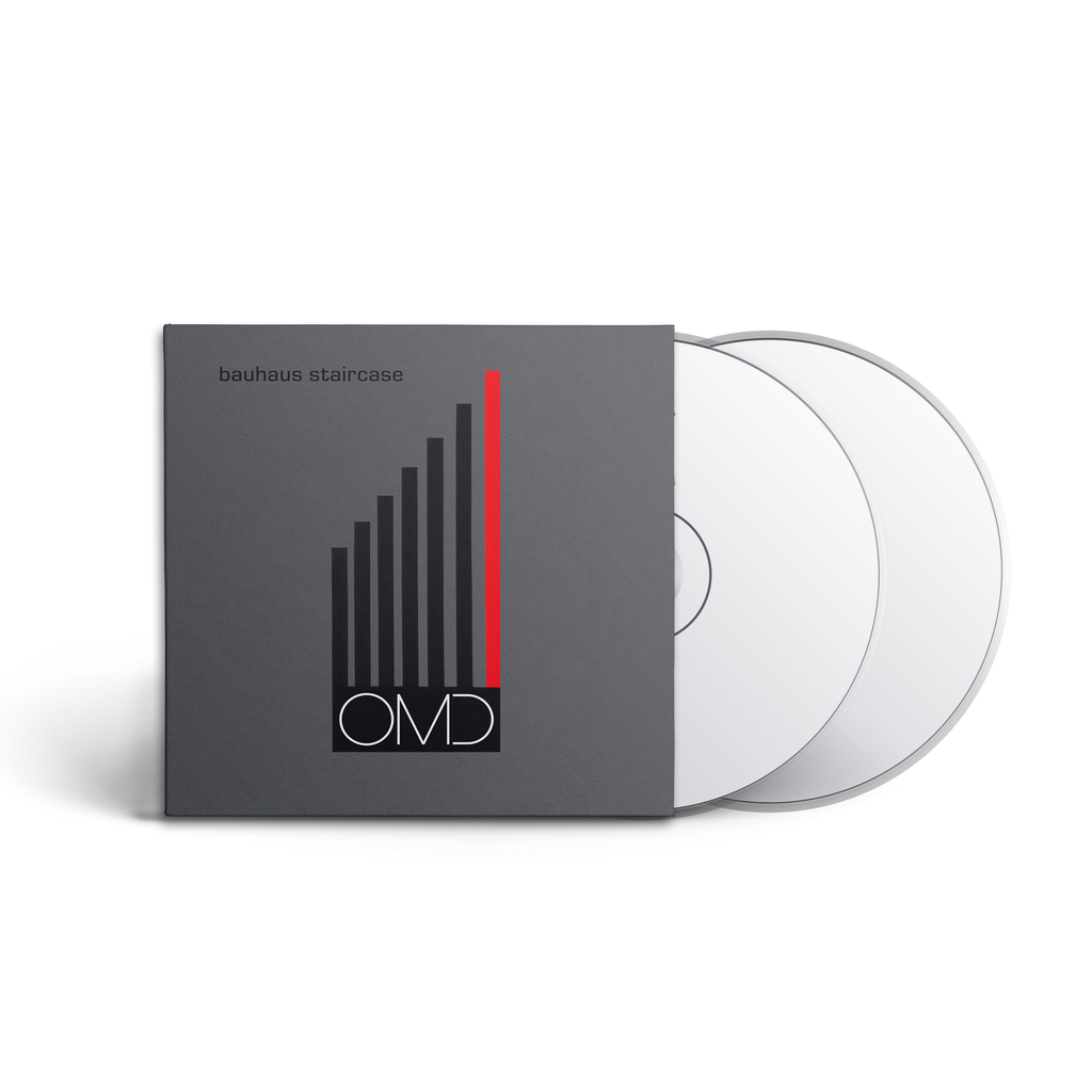 Bauhaus Staircase: Exclusive Silver Vinyl LP, 2CD, Cassette + Limited Spot UV Print [Numbered]