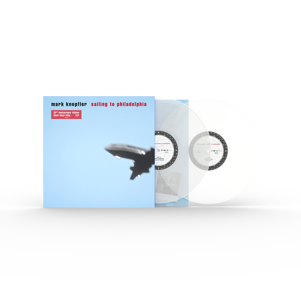 Sailing To Philadelphia: Transparent Vinyl 2LP