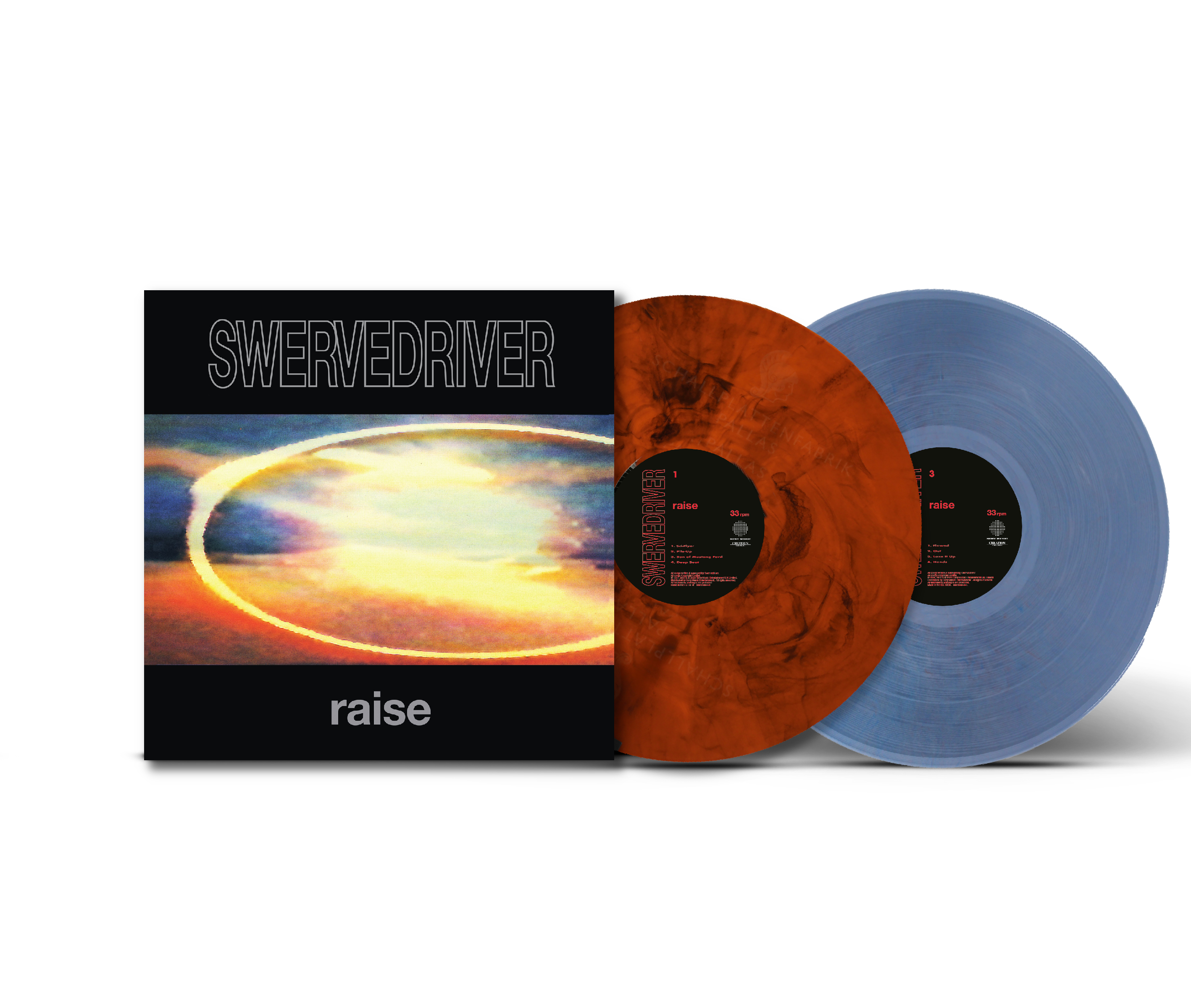 Raise (35th Anniversary): Neon Orange & Clear Blue Vinyl 2LP