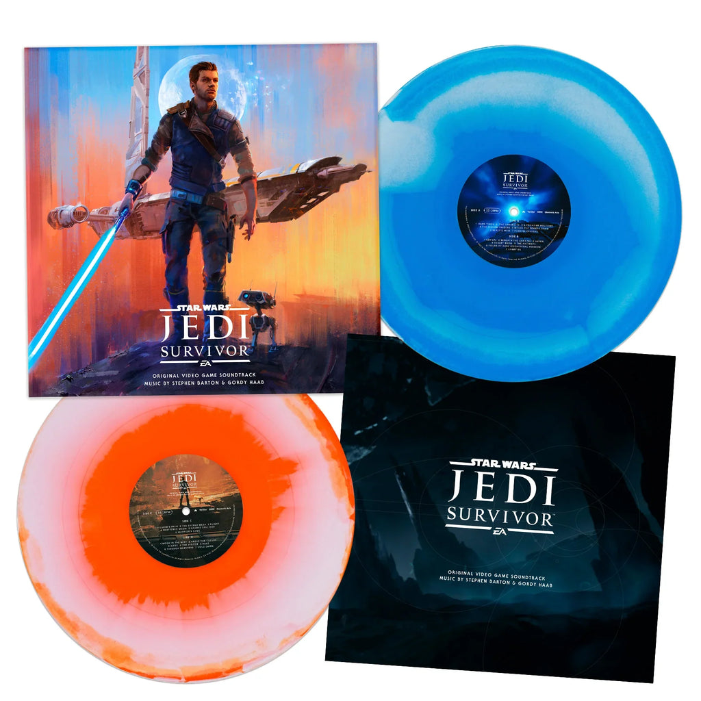 Star Wars Jedi - Survivor (OST): Limited 'Lightsaber Coloured' Vinyl 2LP