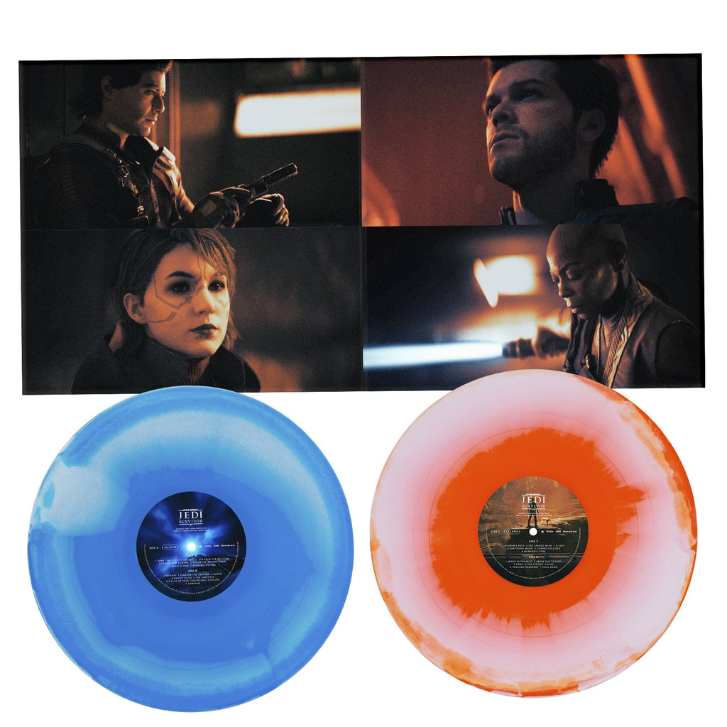 Star Wars Jedi - Survivor (OST): Limited 'Lightsaber Coloured' Vinyl 2LP