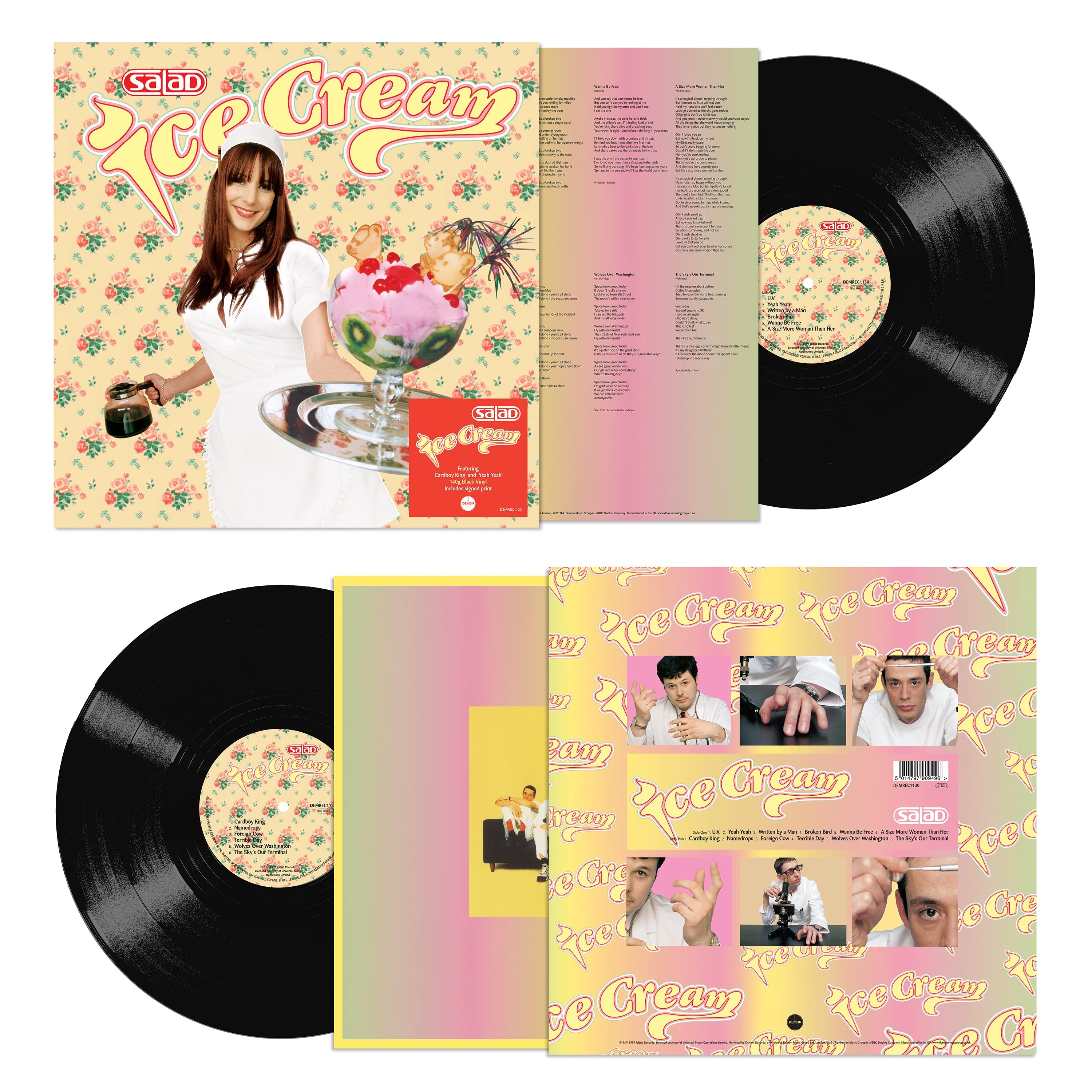 Ice Cream: Limited Vinyl LP + Signed Print