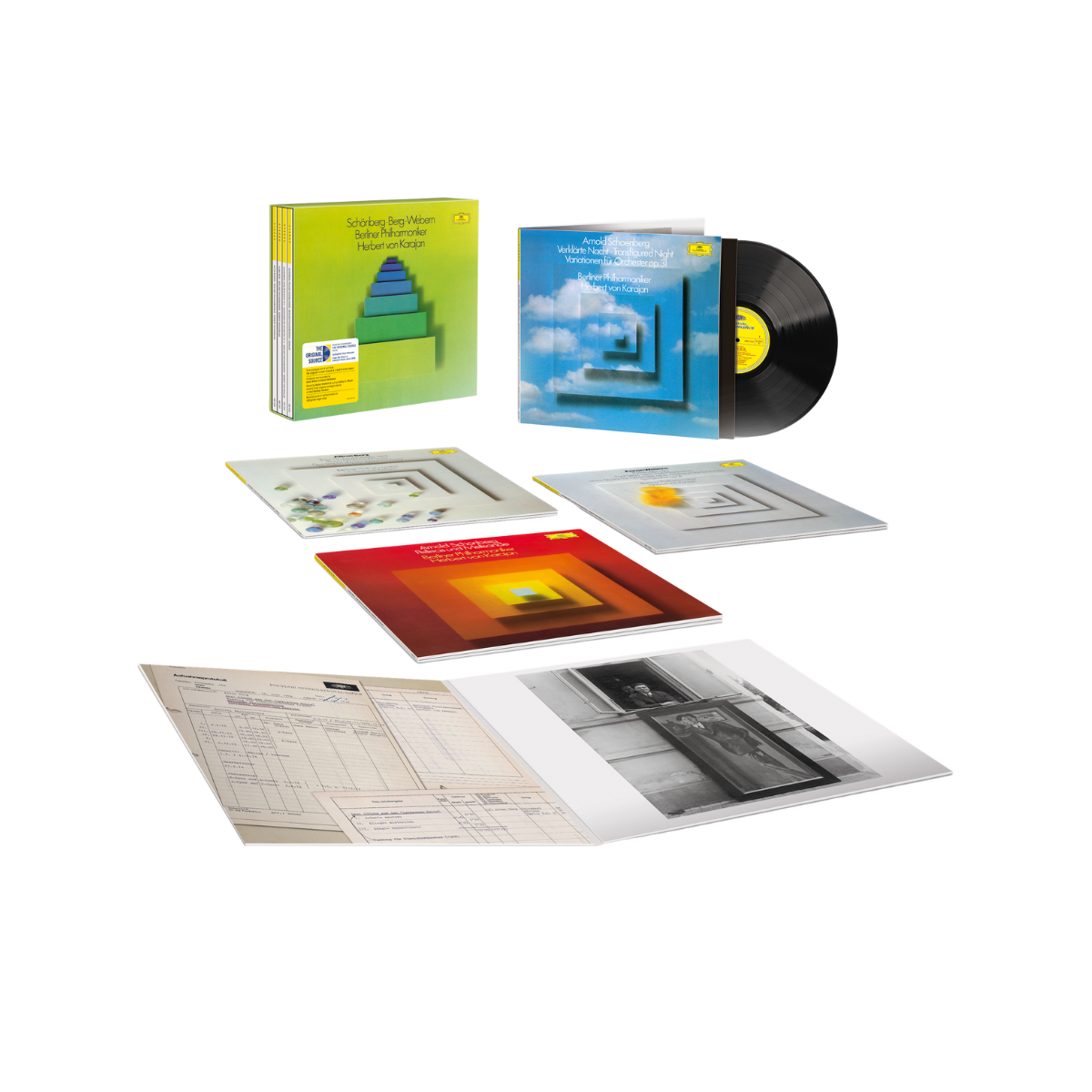 Schoenberg / Berg / Webern (4LP Boxset)