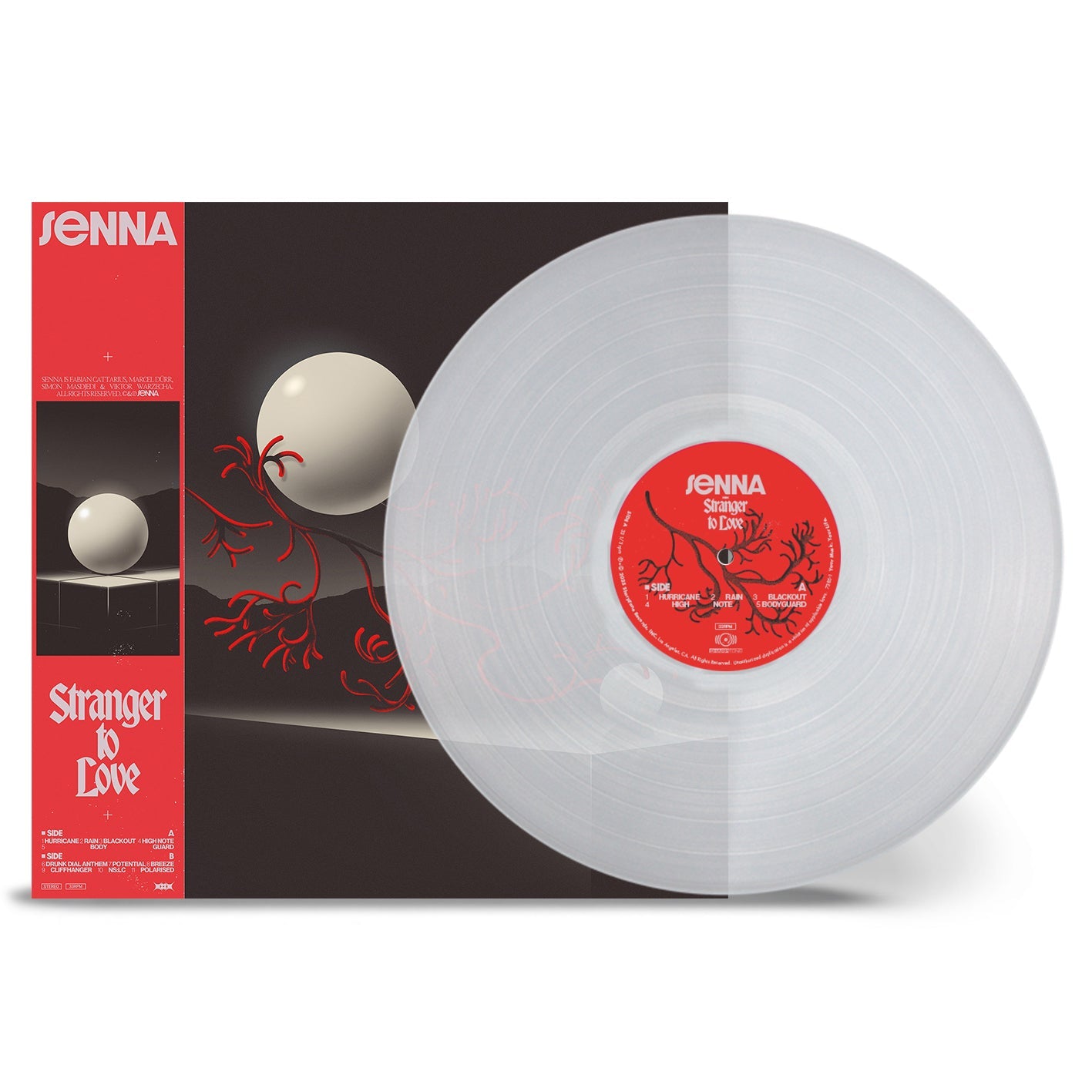 Stranger To Love: Crystal Clear Vinyl LP