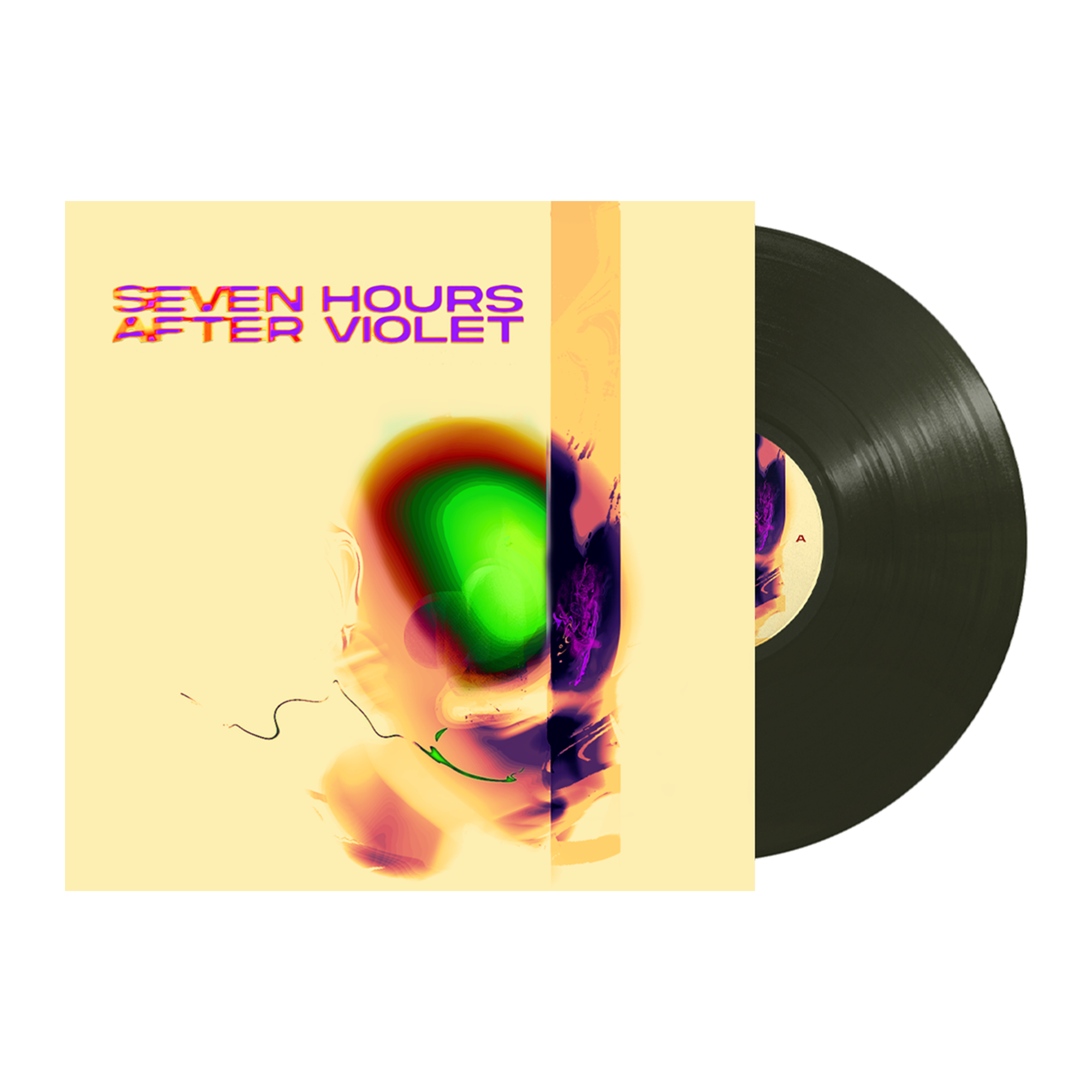 Seven Hours After Violet: Black Ice Vinyl LP