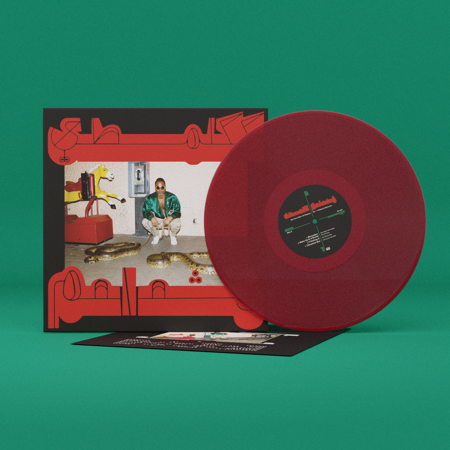 Robed in Rareness: Loser Red Vinyl LP