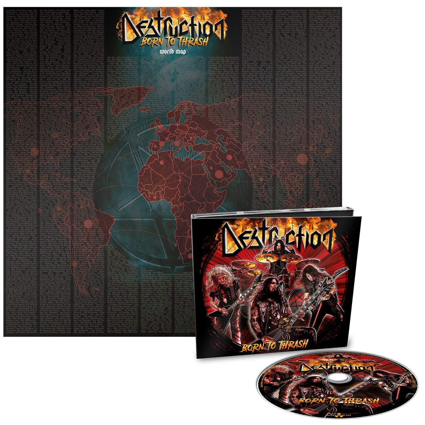 Born To Thrash (Live In Germany): Limited Edition CD