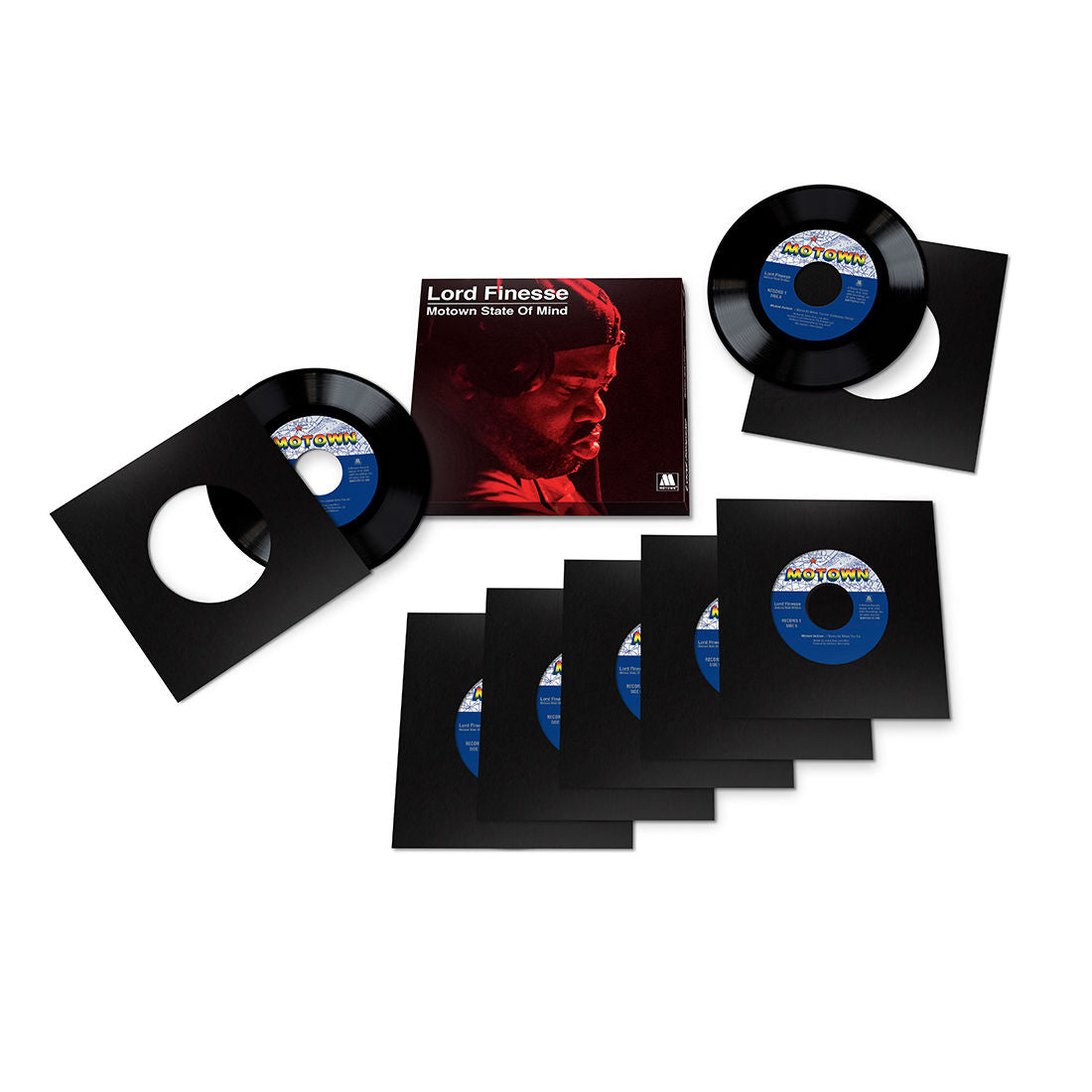 Lord Finesse Presents – Motown State Of Mind: Limited Edition 7 x 7" Vinyl Box Set